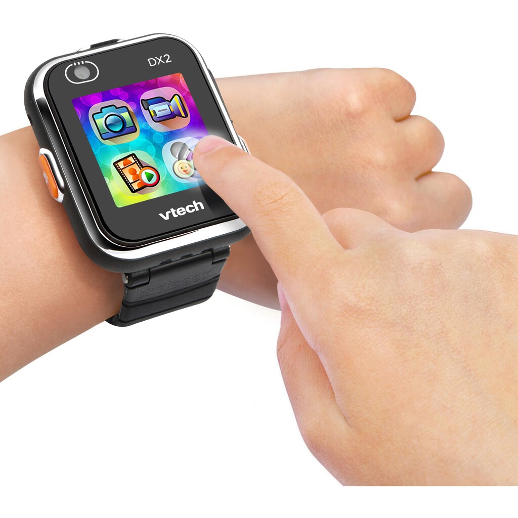 Vtech® Lernspielzeug »KidiZoom Smart Watch DX2, schwarz«, mit Kamerafunktion