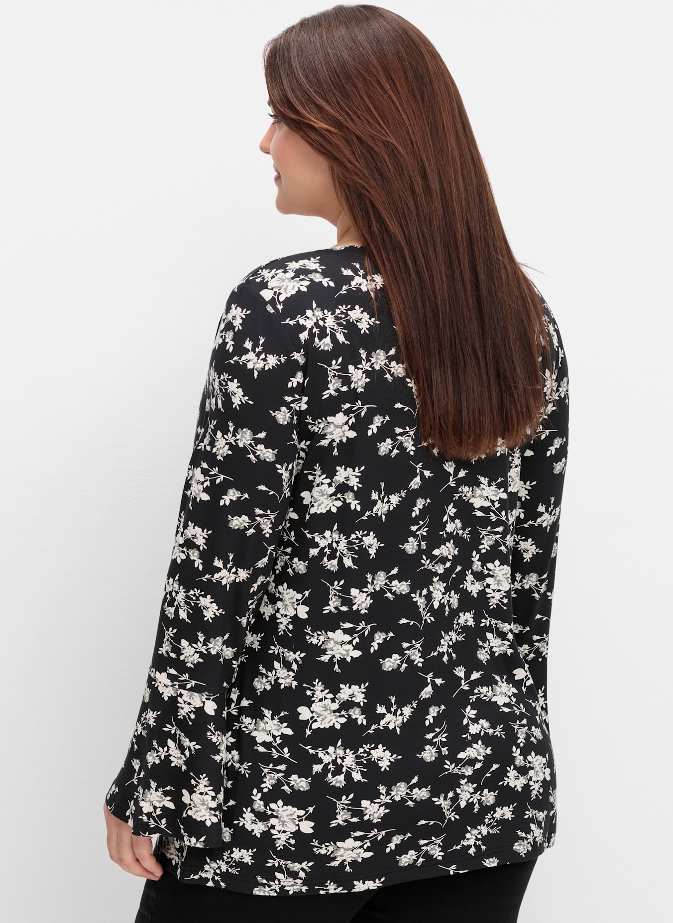 sheego by Joe Browns Langarmshirt »Langarmshirt«, (1 tlg.)