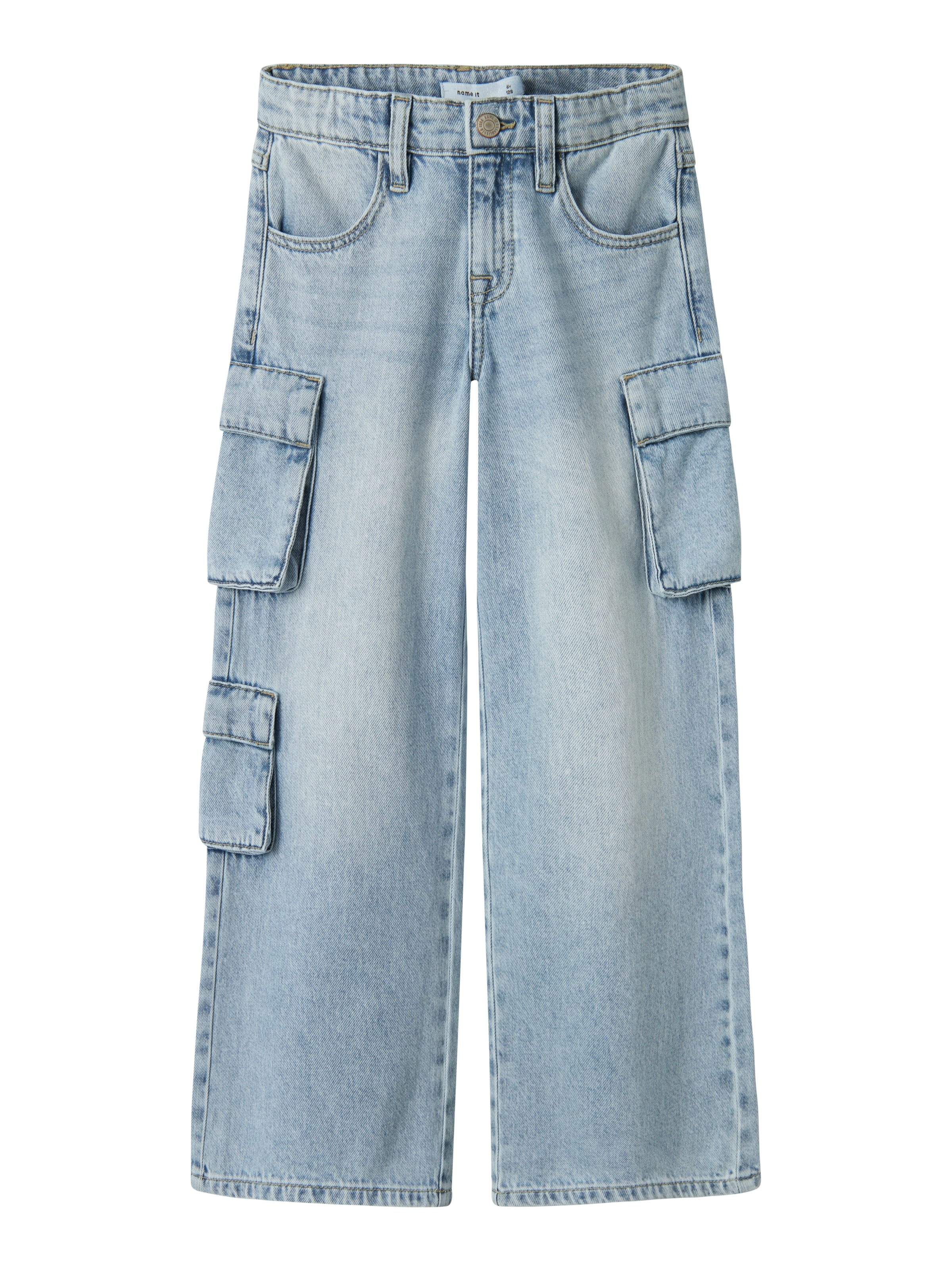 Name It Weite Jeans »NKFBELLA WIDE CARGO JEANS 8772-BE NOOS«