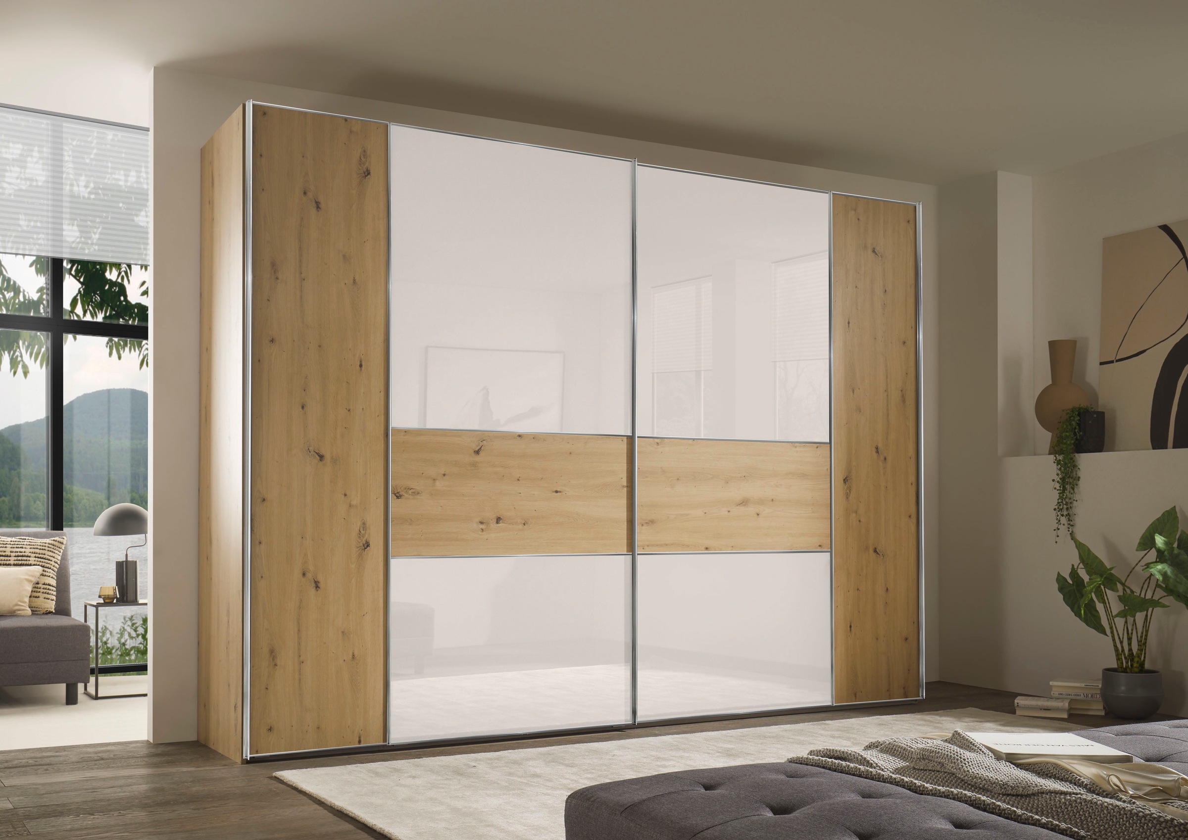 STAUD Schwebetürenschrank »Sonett 321C, Made in Germany« mit vier verschiedenen Ausstattungsvarianten