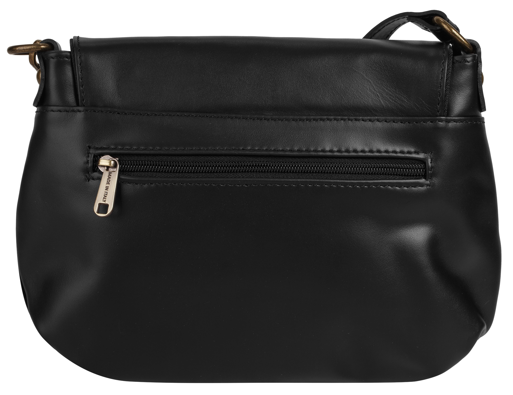 Piké Umhängetasche echt Leder, Made in Italy