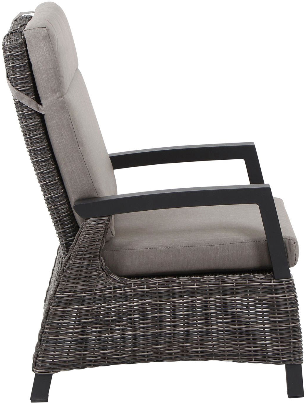 Siena Garden Gartenlounge-Set »Corido« Set, 8 Stk. tlg. bestehend aus 4 Sesseln und 4 Auflagen