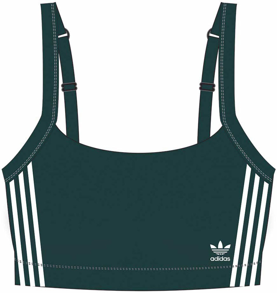 adidas Originals Bügelloser BH »Comfort Flex Cotton«, mit charakteristischem 3-Streifen-Design