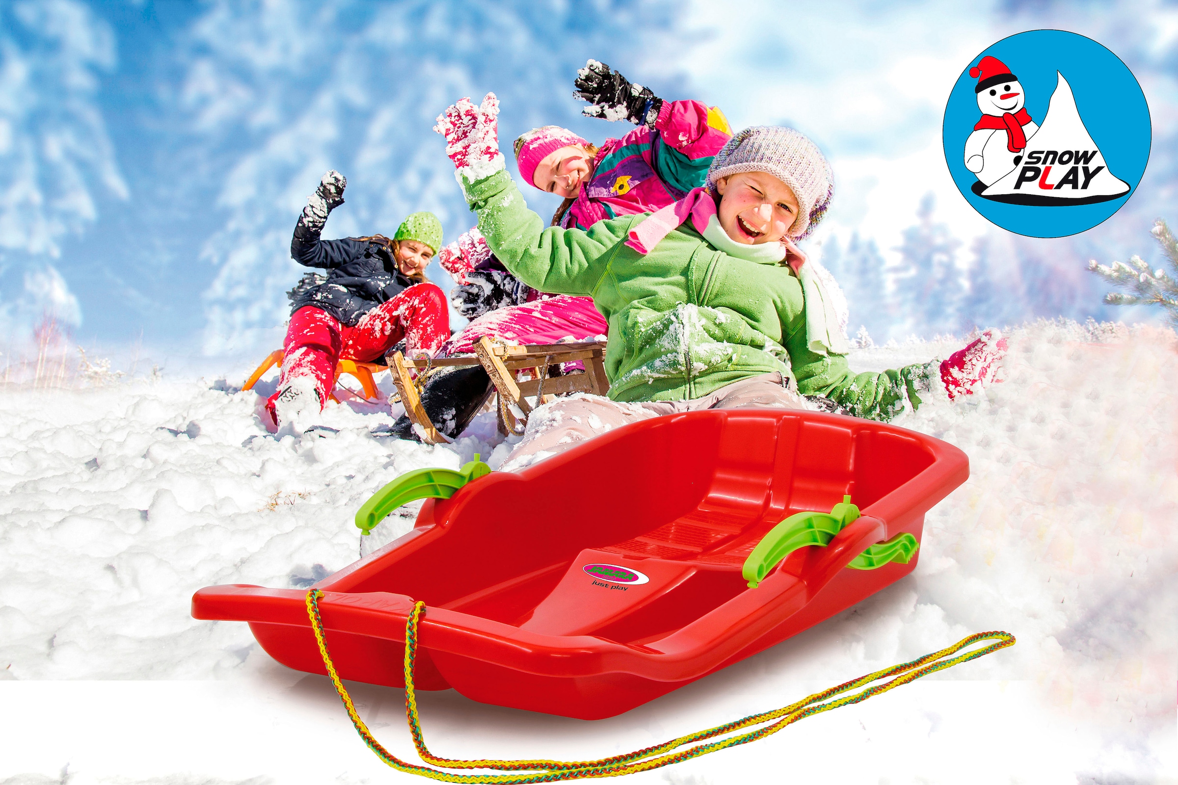Jamara Bob »Snow Play Bob Karol 80 cm, mit Bremse«