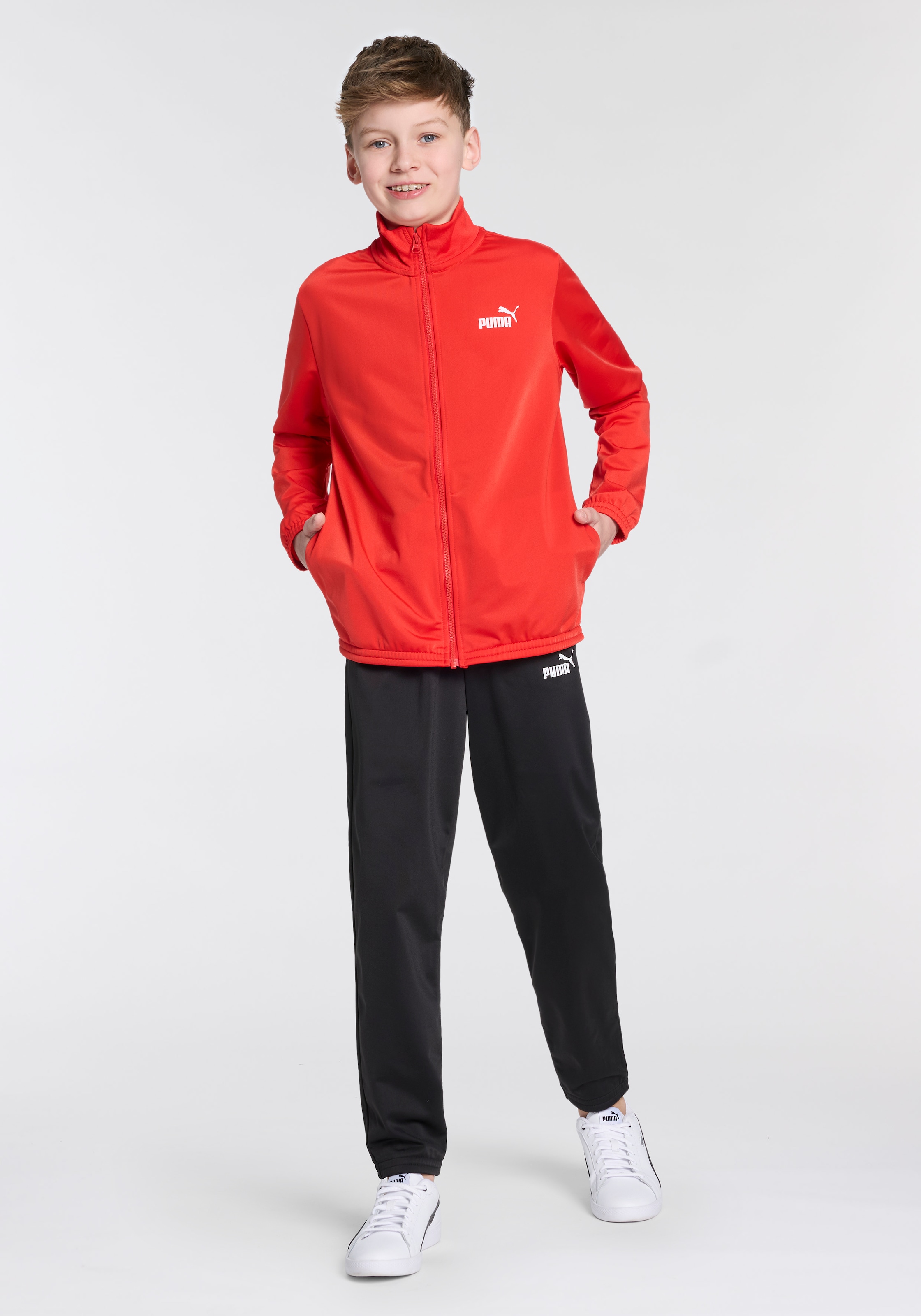 PUMA Trainingsanzug »POLY SUIT B«, (2 tlg.)