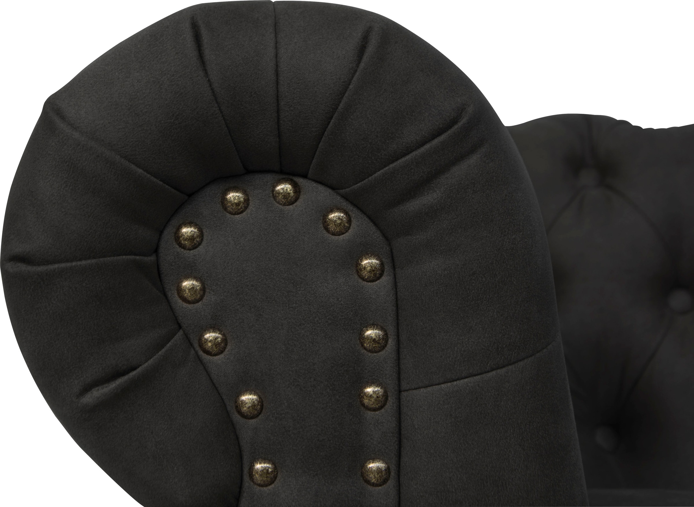 Home affaire Chesterfield-Sofa »Aarburg«, aufwändige Knopfheftung und Ziernägel im Chesterfield-Design
