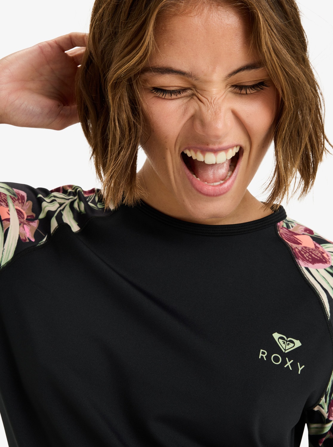 Roxy Langarmshirt »BASIC MIX LS LYCRA«, (1 tlg.)
