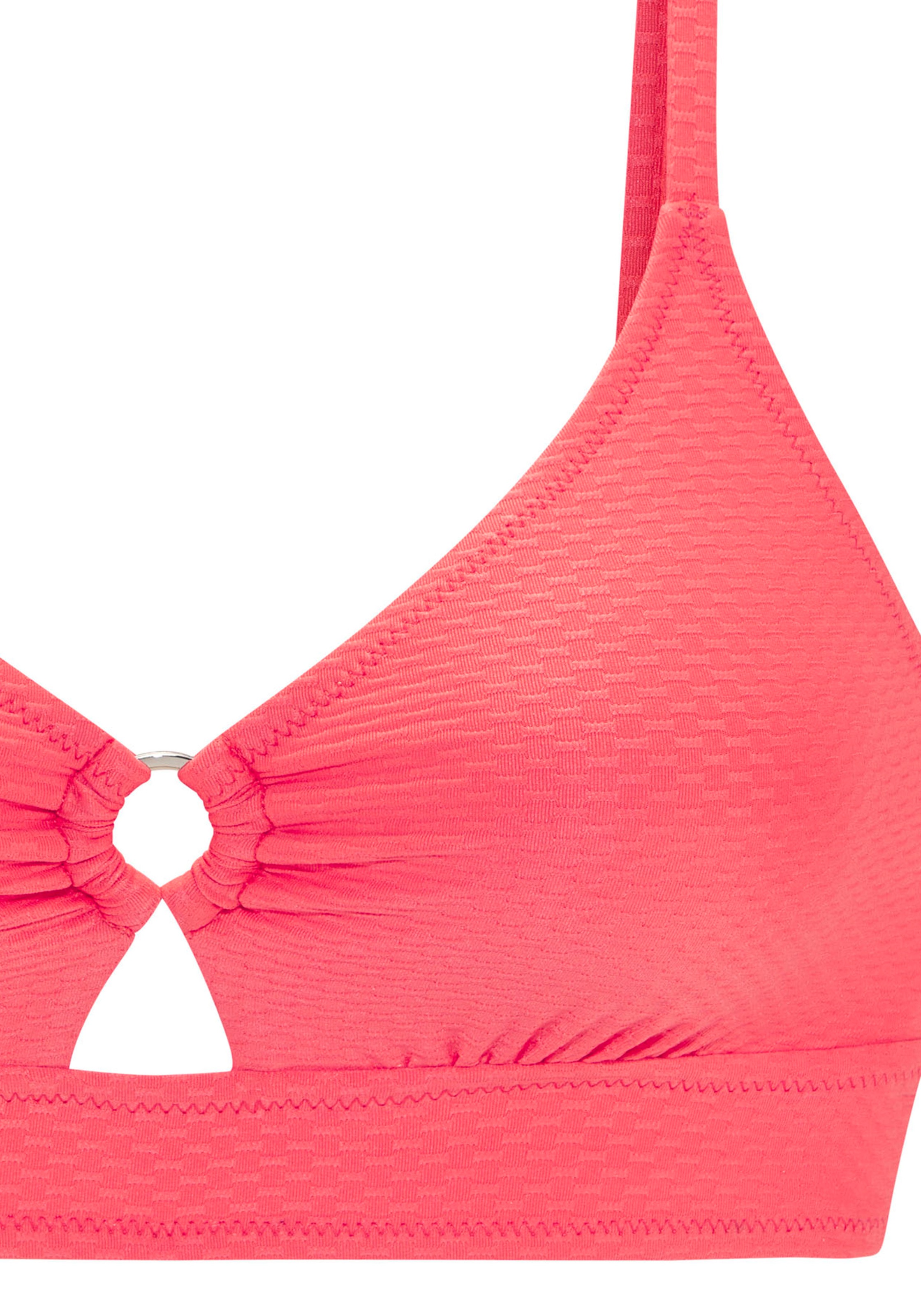 Bruno Banani Triangel-Bikini-Top »Kiara« Mit Zierring zwischen den Cups