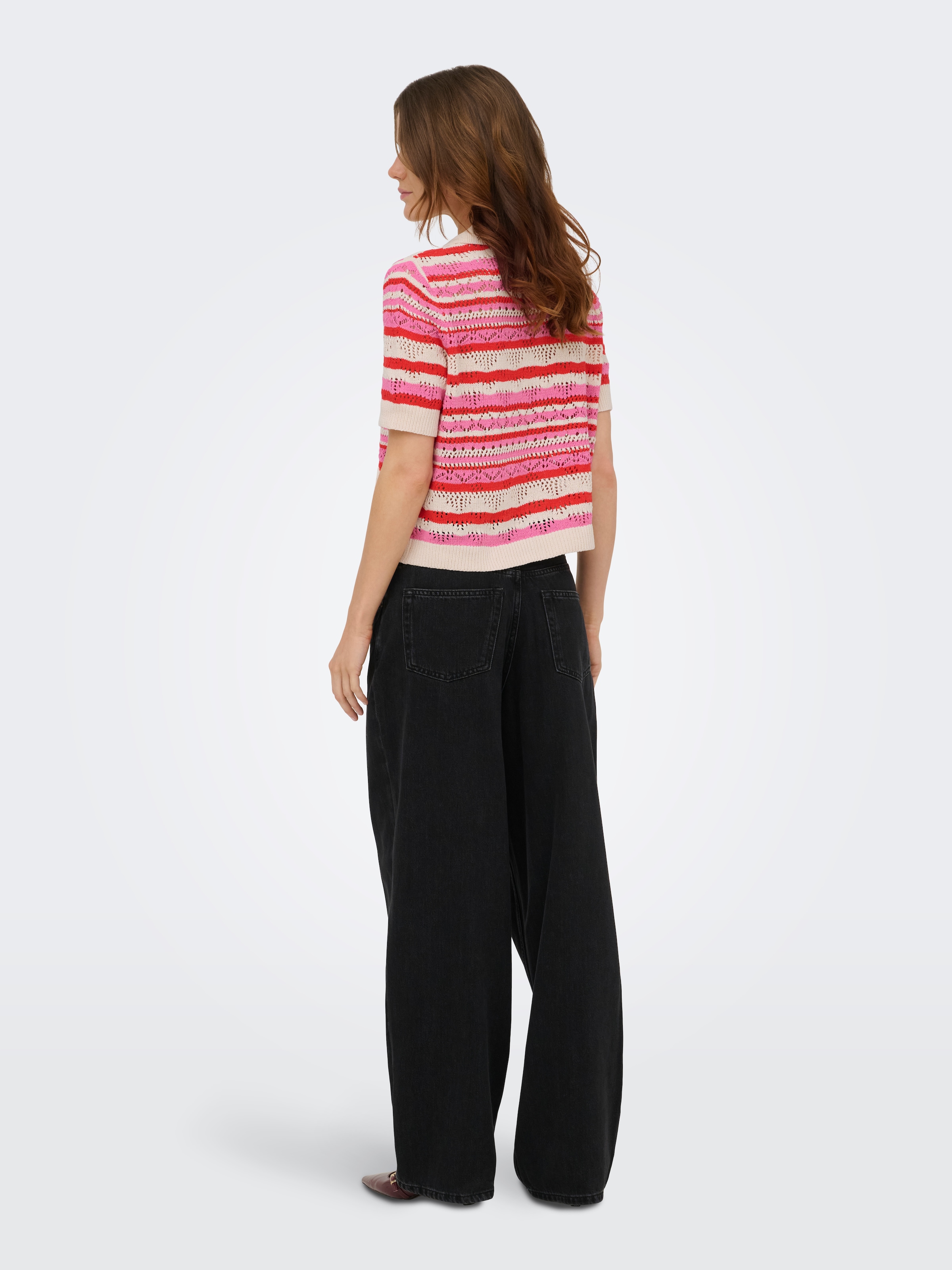 ONLY Strickjacke »ONLLULA POLO S/S CARDIGAN KNT NOOS«