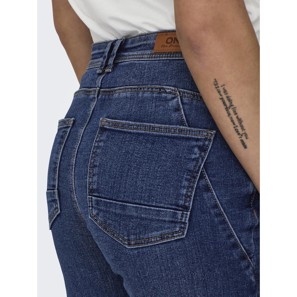 ONLY Skinny-fit-Jeans »ONLDAISY HW DB YOKE ZIP SKINNY DNM PIM«