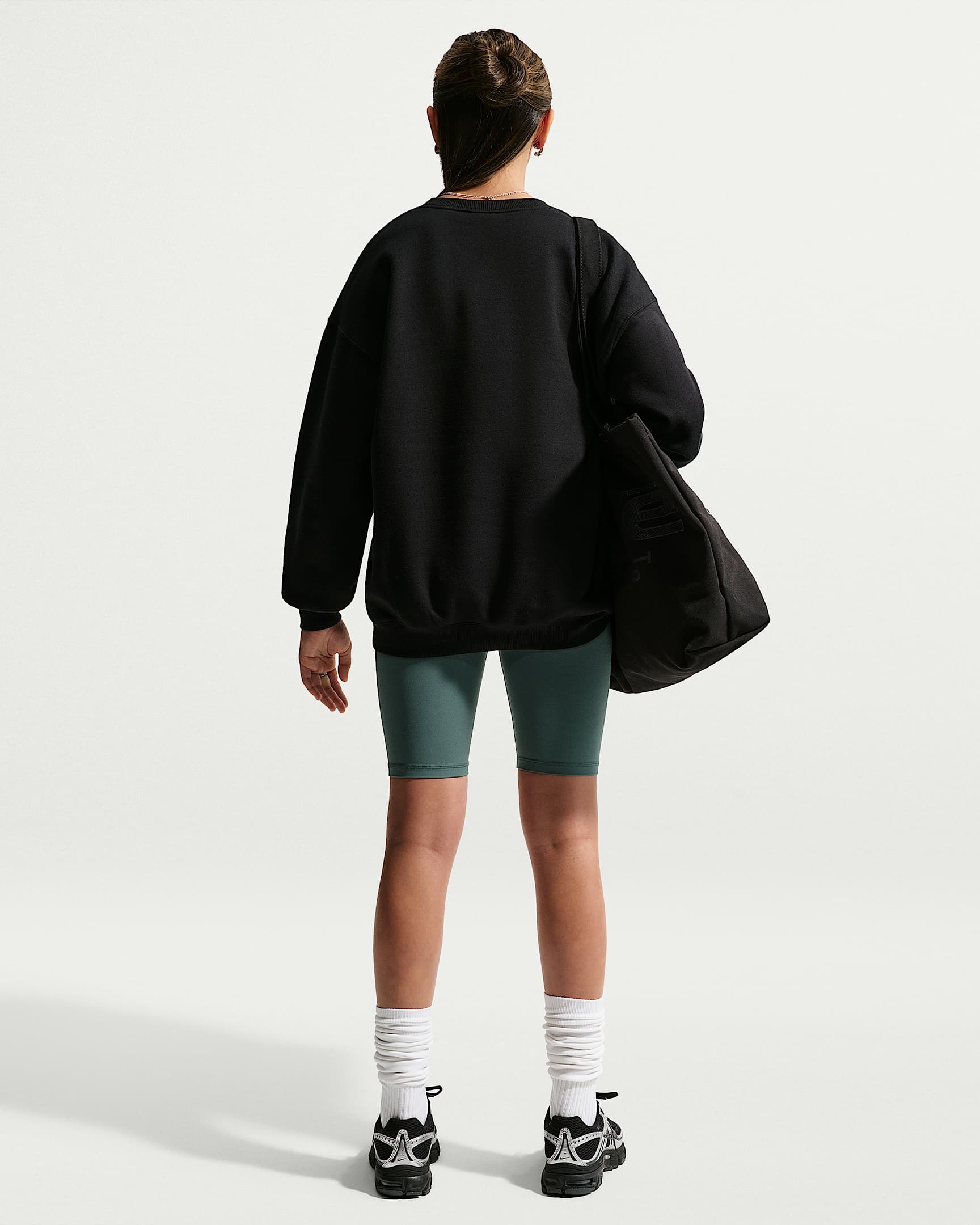 Nike Sportswear Sweatshirt »G NSW STUDIO FLC OS CRW LBR«, für Mädchen und Jugendliche
