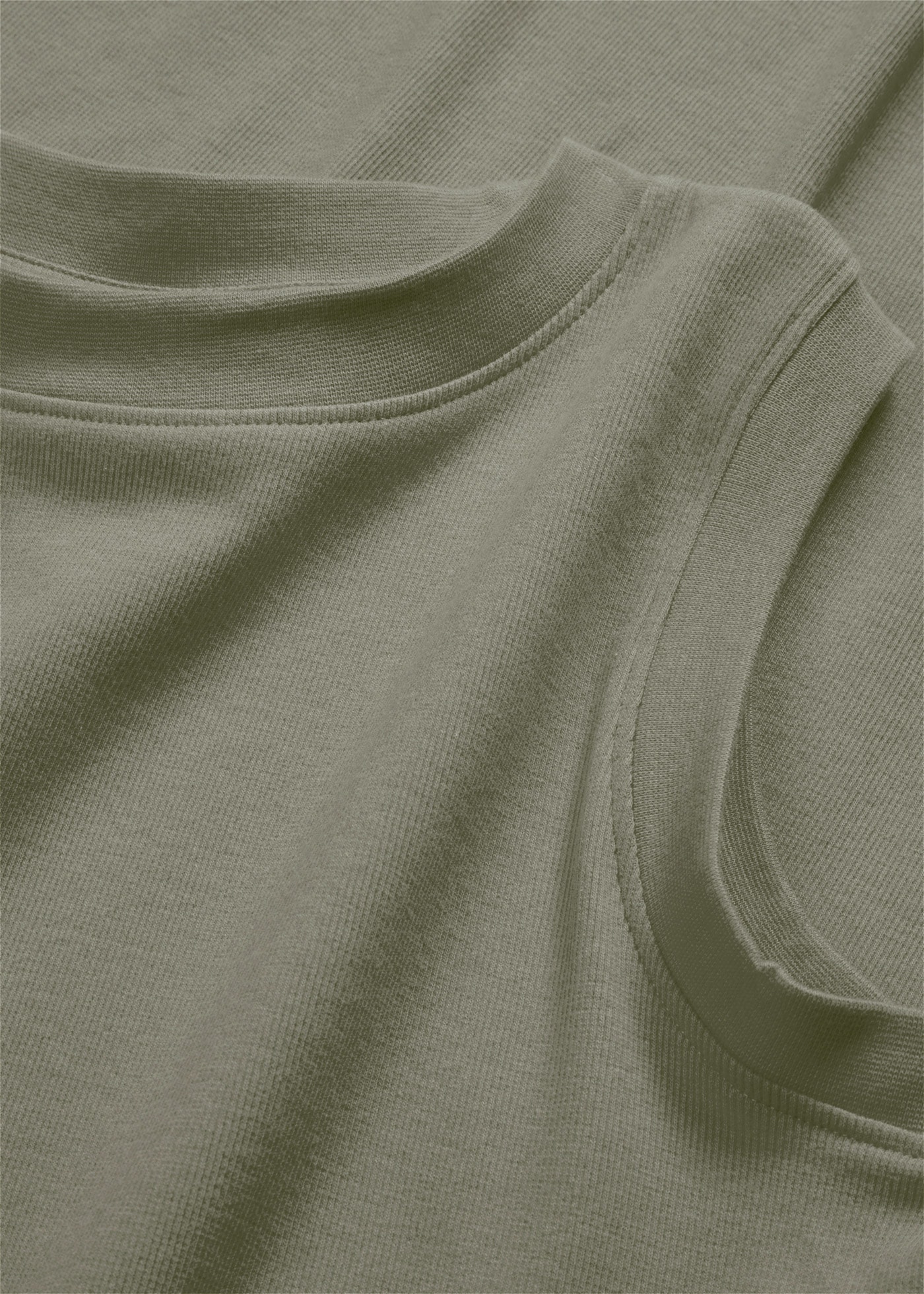 bonprix Jerseykleid aus Rippjersey, mit rundem geripptem Halsausschnitt, ohne Ärmel