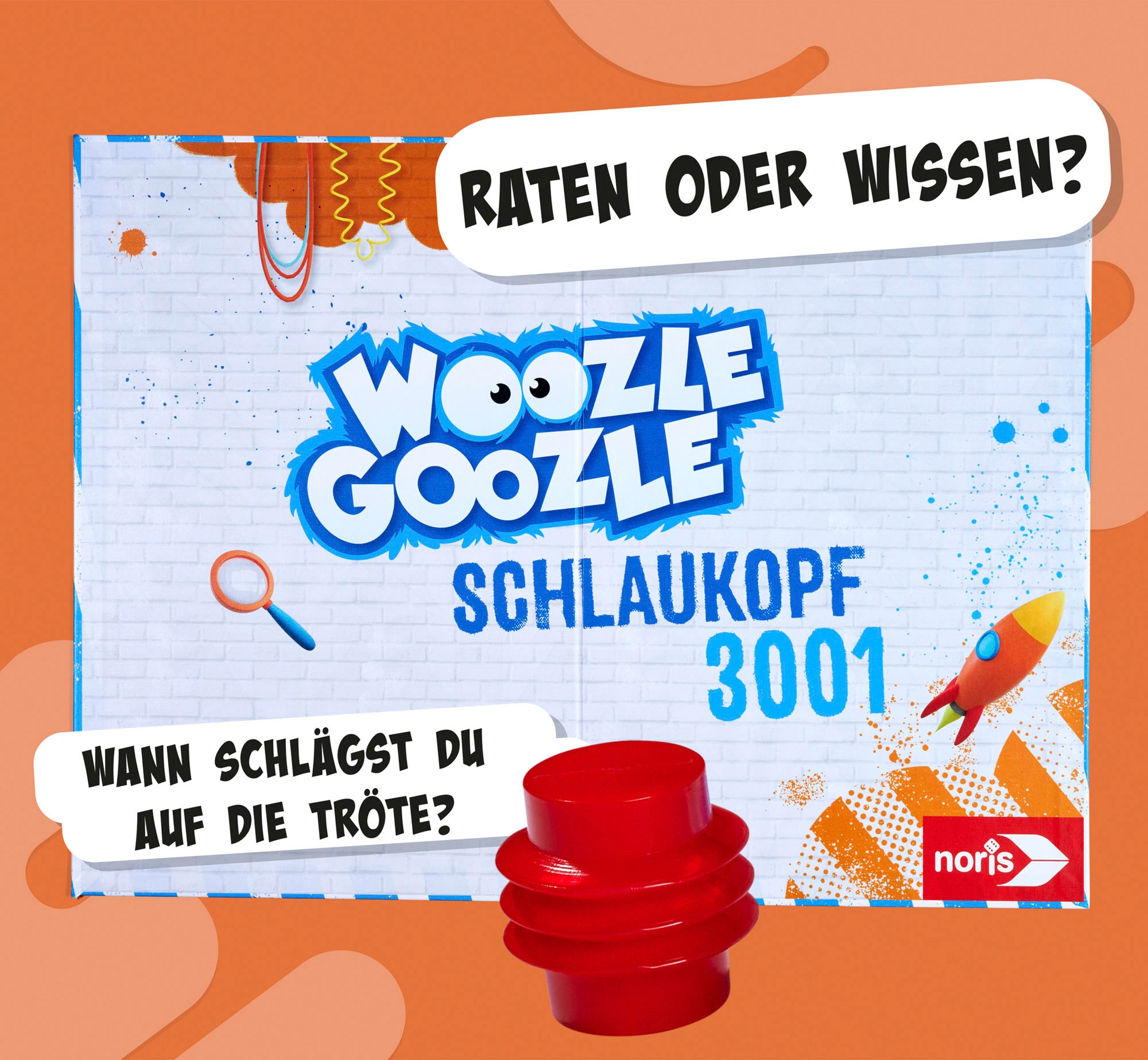 Noris Spiel »Woozle Goozle, Schlaukopf«, Made in Germany