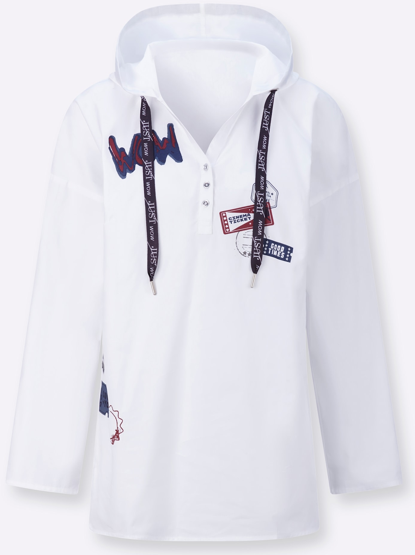 Inspirationen Longbluse