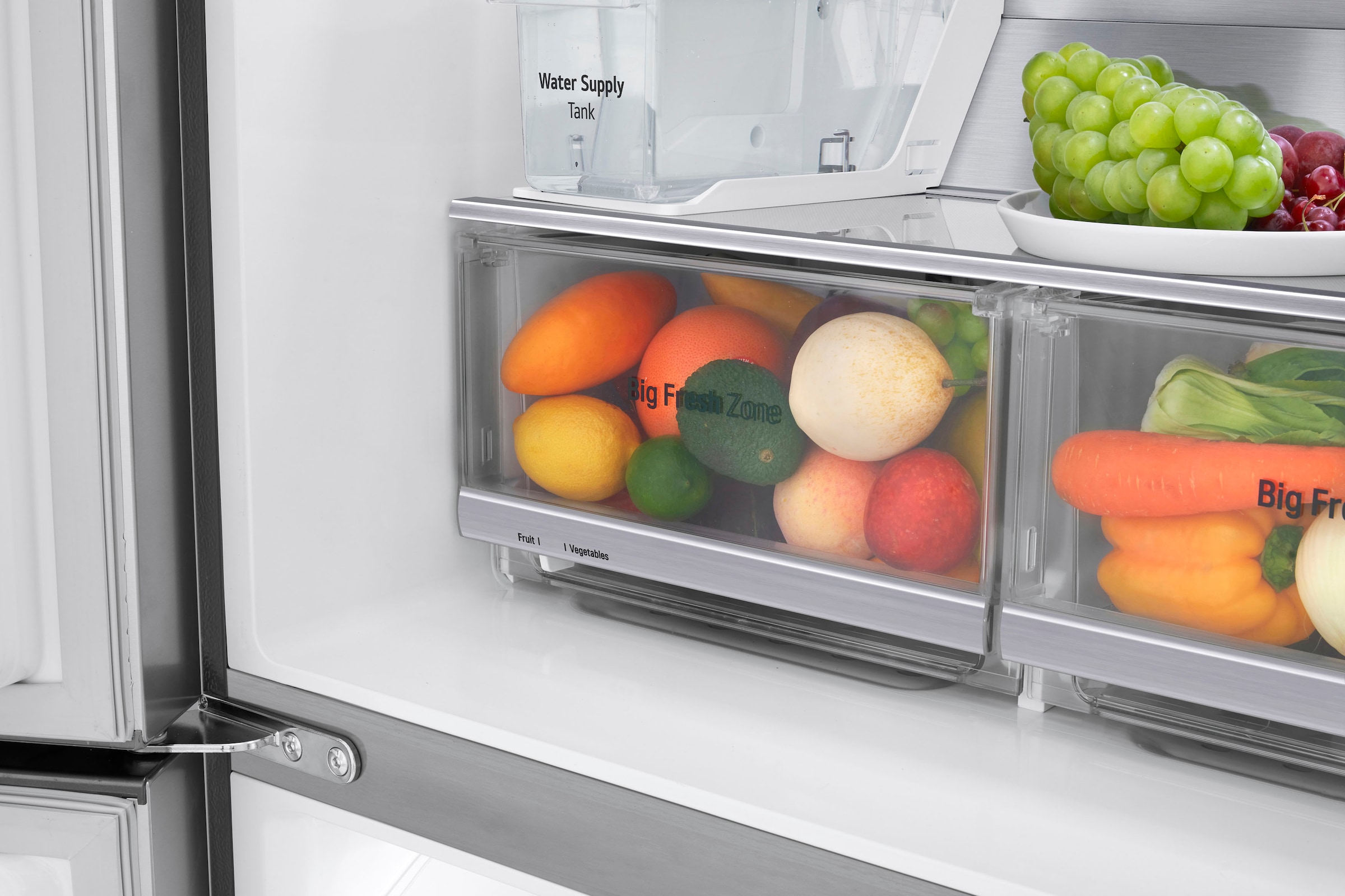 LG Multi Door »GMX844BSBF«, InstaView™