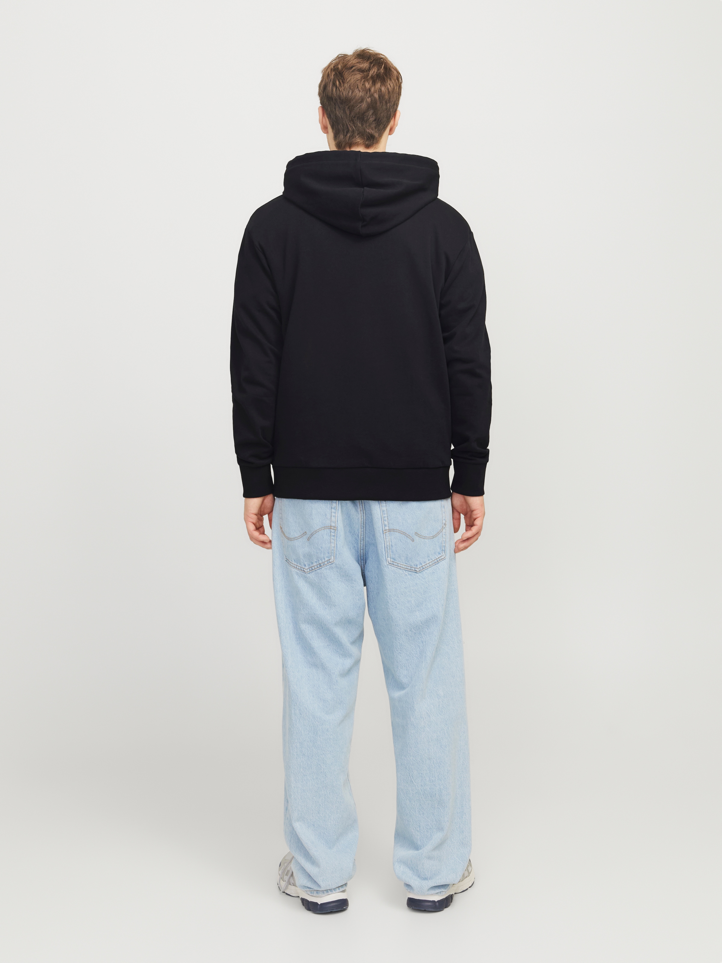 Jack & Jones Kapuzensweatshirt »JJEBRYAN CORP LOGO SWEAT HOOD NOOS«, mit Logo Druck