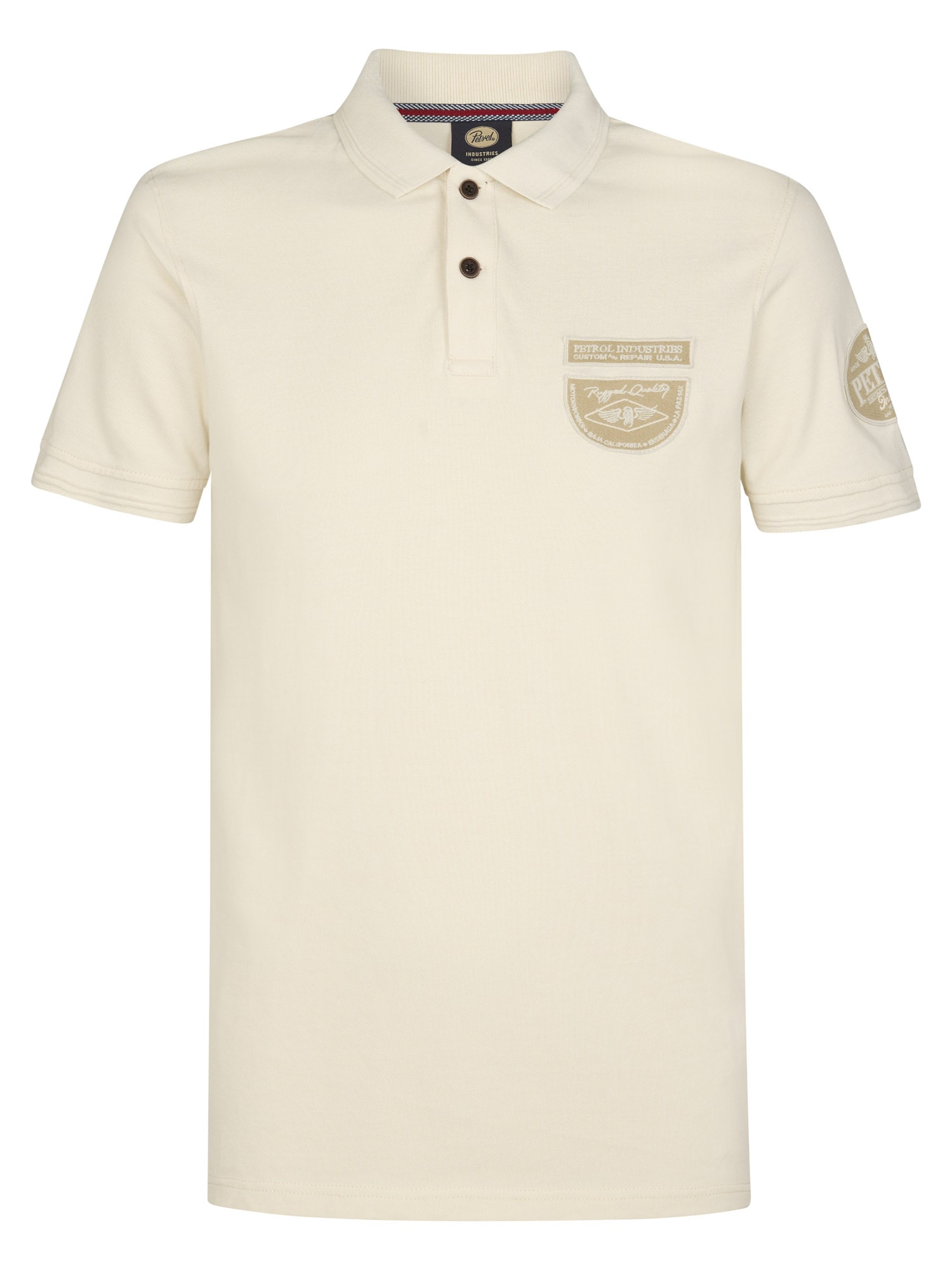 Petrol Industries Poloshirt »Men Polo Short Sleeve« mit Logo Stickereien
