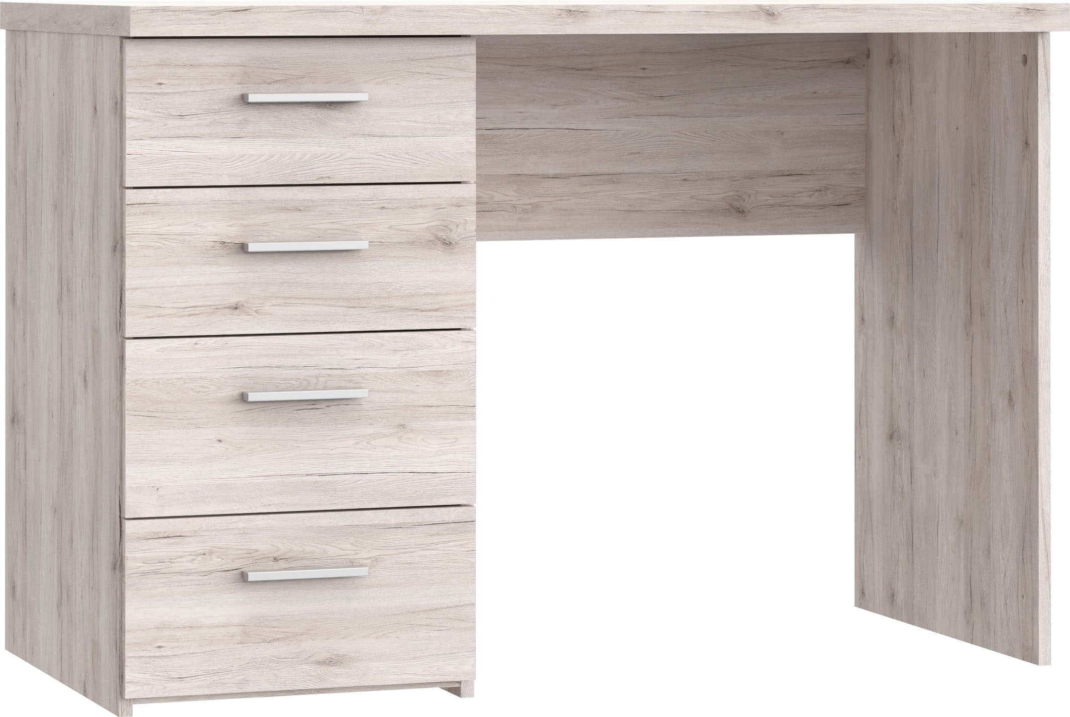 FORTE Schreibtisch »NET« mit 4 Schubladen, Breite 110 cm