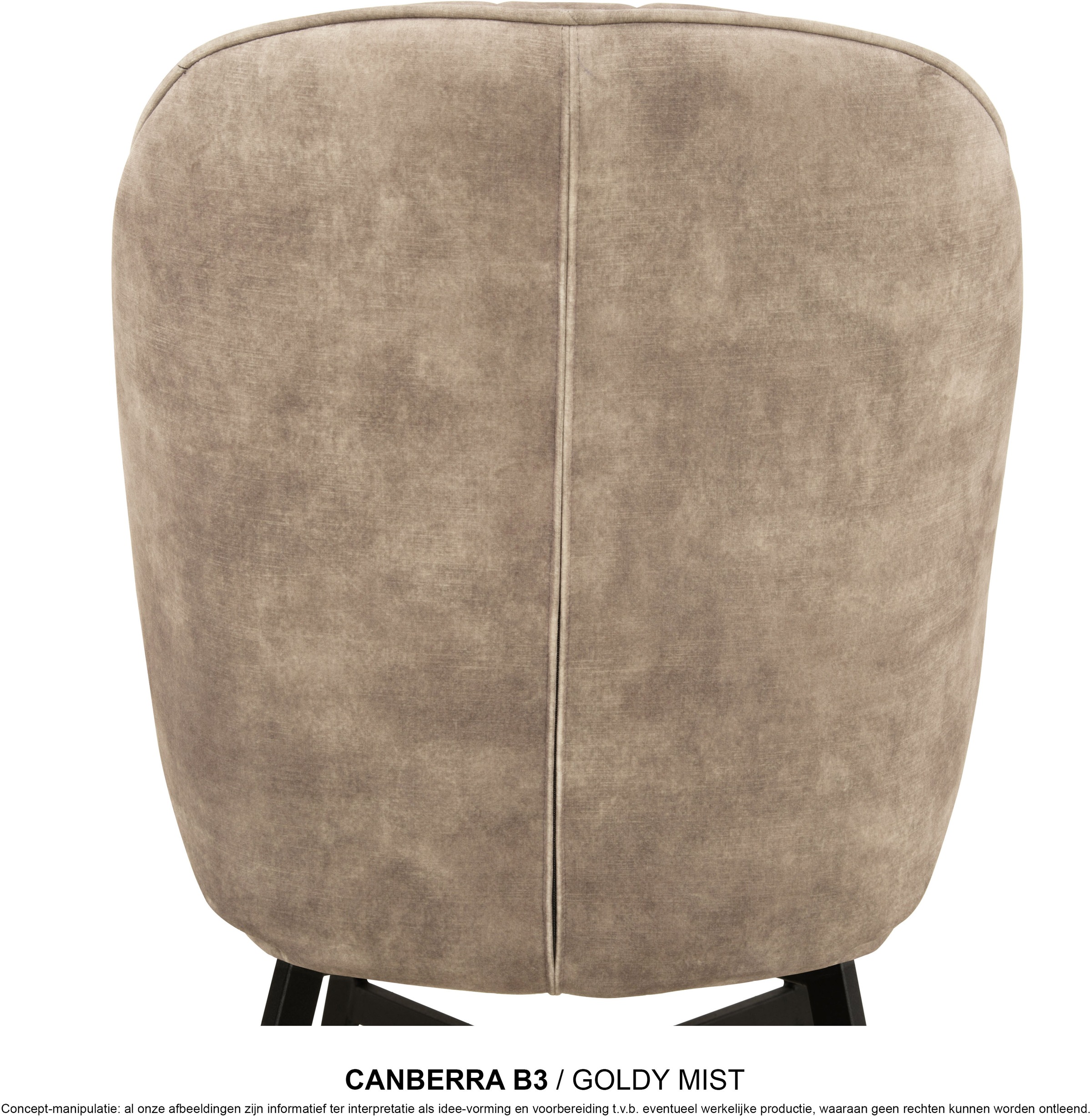 OMG Design Esszimmerstuhl »Canberra« (Set) 1 Stk.Esszimmerstuhl, pflegeleichter Samtvelour Bezug