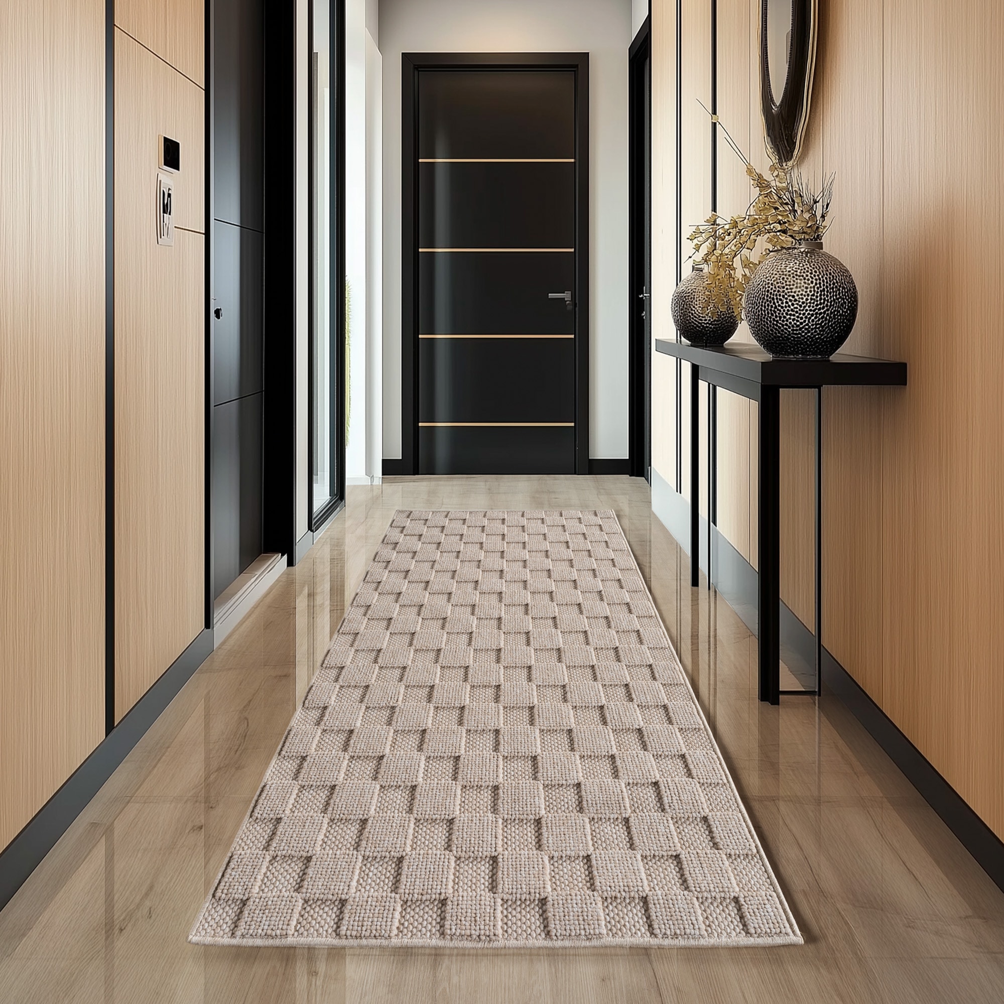 Ayyildiz Teppiche Teppich »HELIX 2203« rechteckig 7 mm Höhe 3D-Effekt durch Cut-Loop-Webtechnik