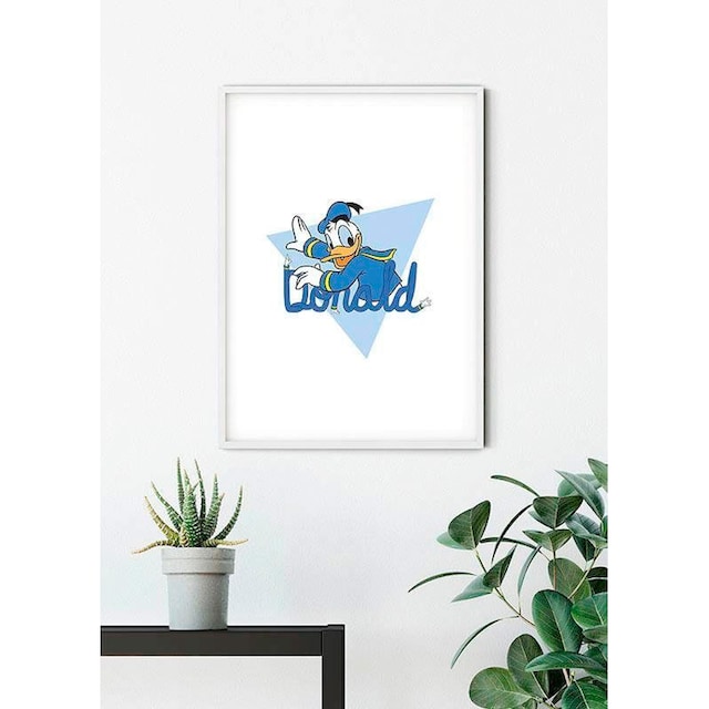 Komar Poster »Donald Duck Triangle«, Disney, (1 St.), Kinderzimmer,  Schlafzimmer, Wohnzimmer online bei OTTO