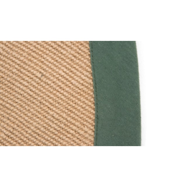 carpetfine Sisalteppich »Sisal«, rund, mit farbiger Bordüre, Anti-Rutsch  Rückseite im OTTO Online-Shop