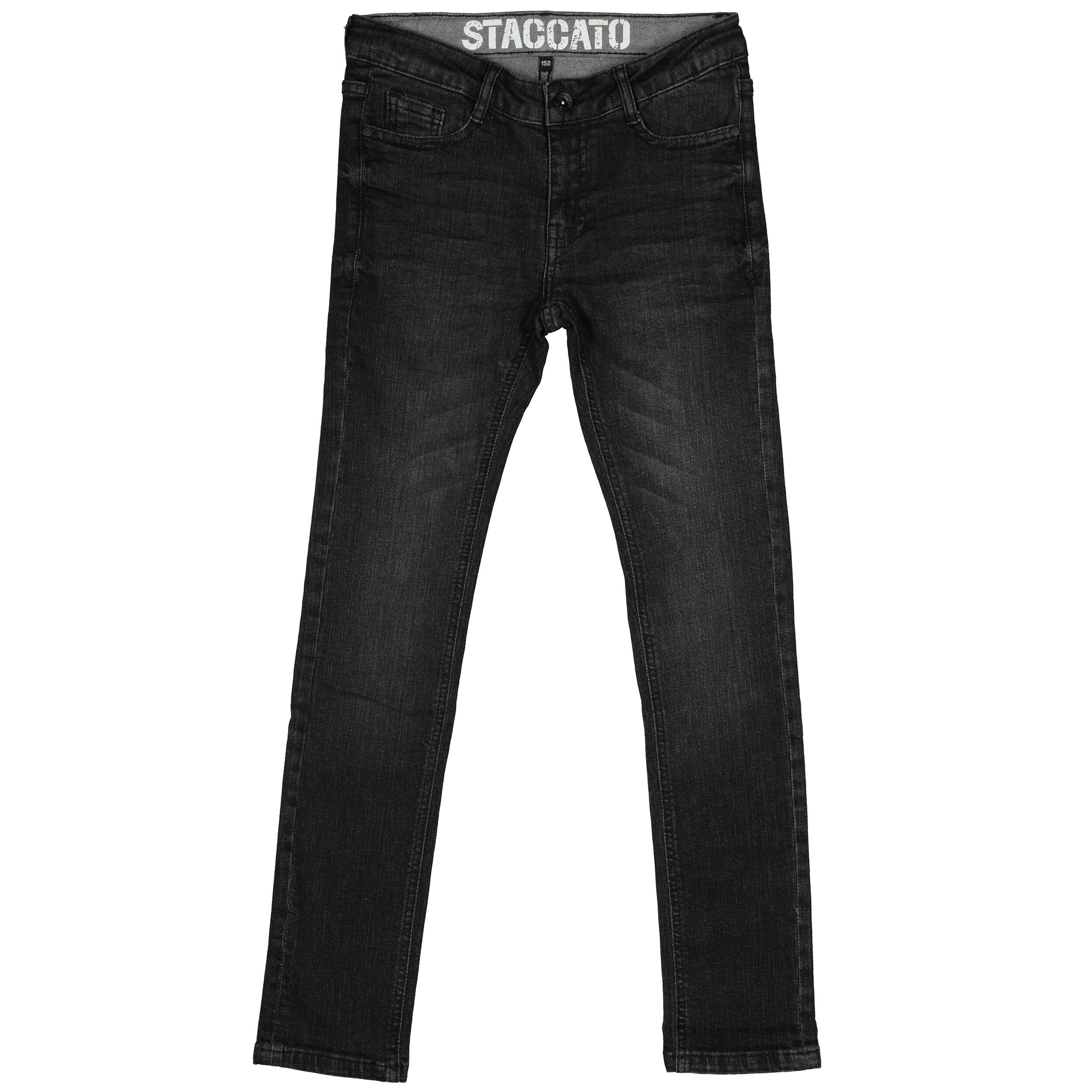 Staccato 5-Pocket-Jeans Classic Fit in schwarz, Größe 152