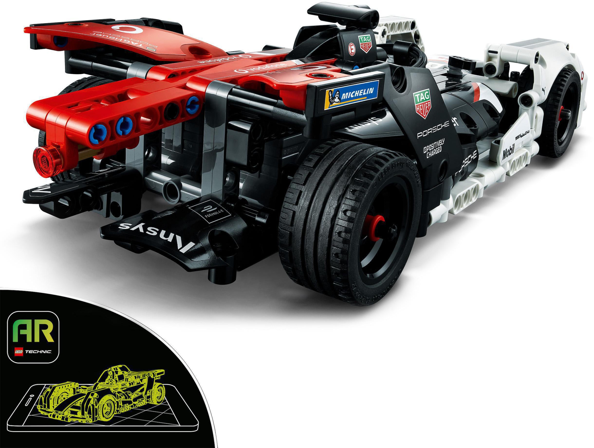 LEGO® Konstruktionsspielsteine »Formula E® Porsche 99X Electric (42137), LEGO® Technic«, (422 St.)