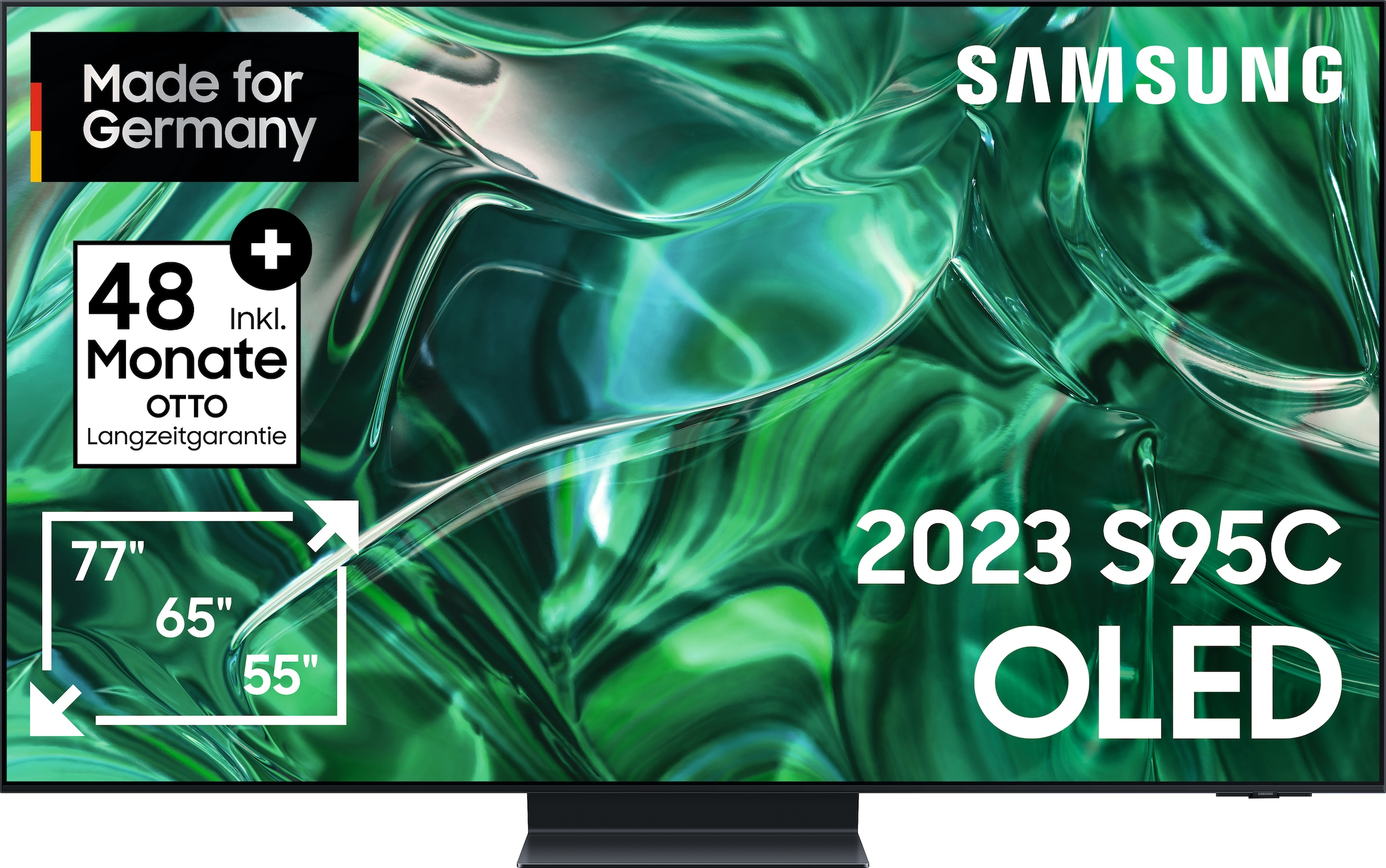 cm/77 Neural Zoll, Online Prozessor Smart-TV, im Samsung Hub 4K,Infinity Shop OLED-Fernseher, One OTTO 195 Design,Gaming Quantum