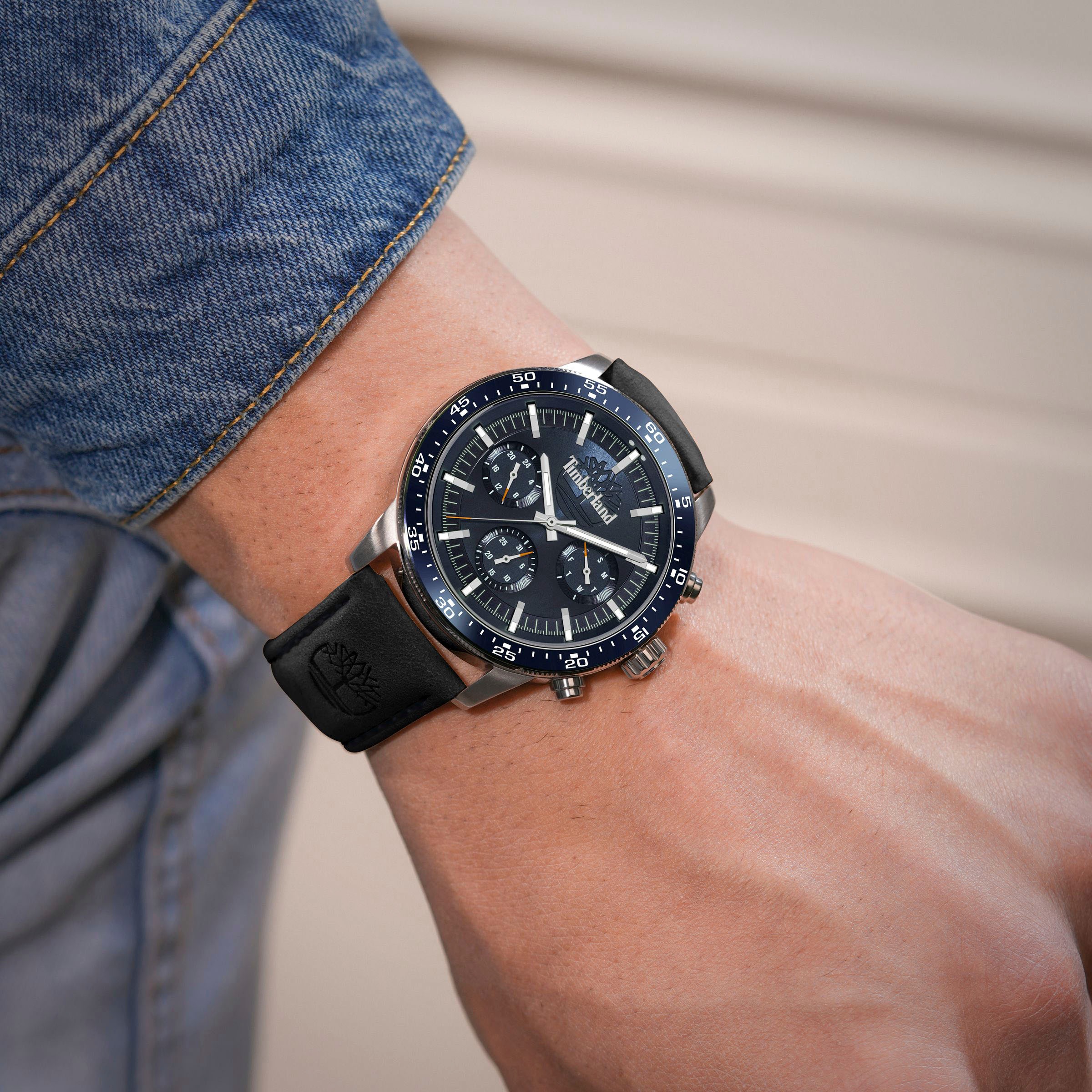 Timberland Multifunktionsuhr »PARKMAN«, Armbanduhr, Quarzuhr, Herrenuhr, Datum