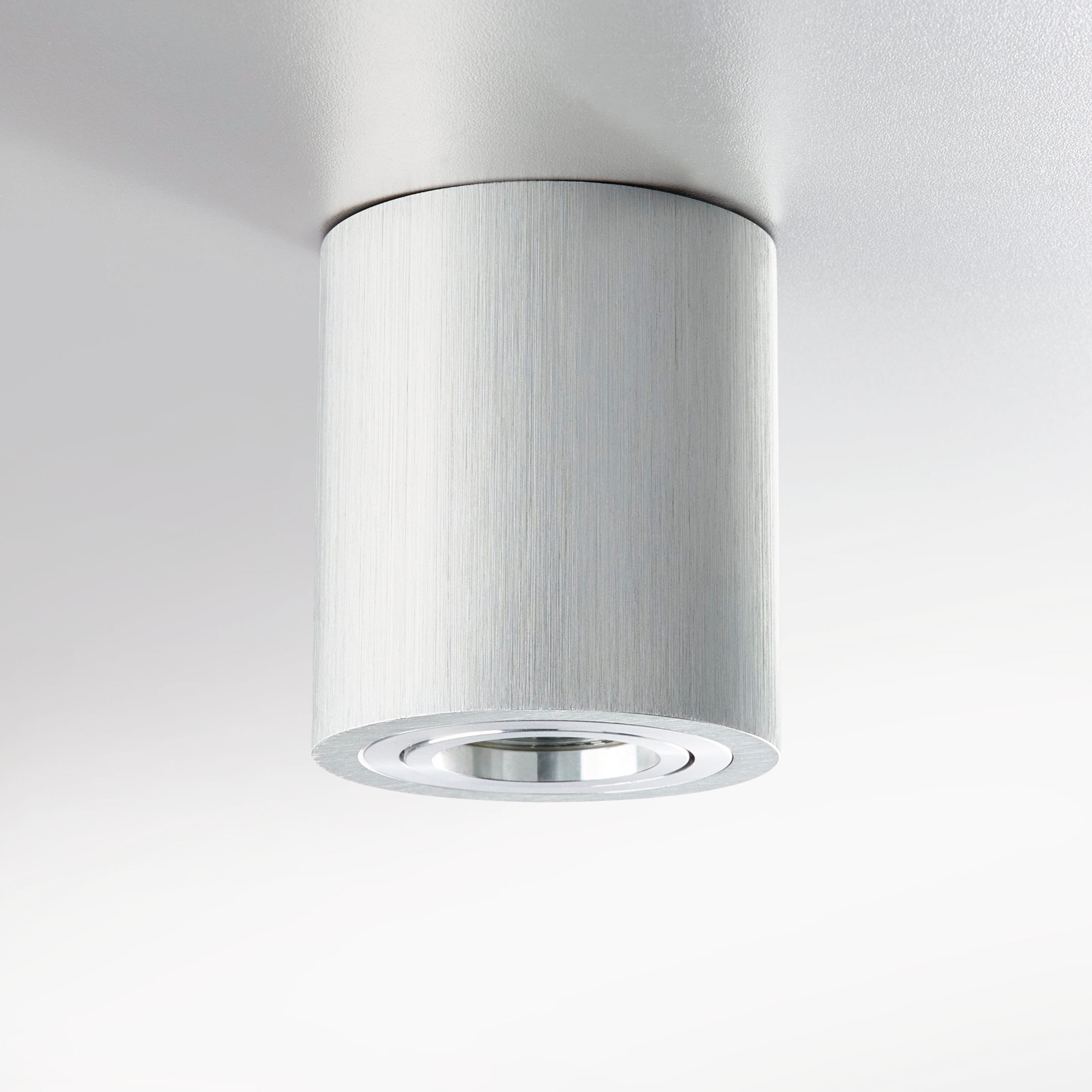 HEITRONIC Deckenleuchte »ADL9301«, 1 flammig, Leuchtmittel GU10 | ohne Leuchtmittel, Aufbauleuchte,Aufbaulampe, für Esszimmer, Flur, Wohnzimmer, schwenkbar