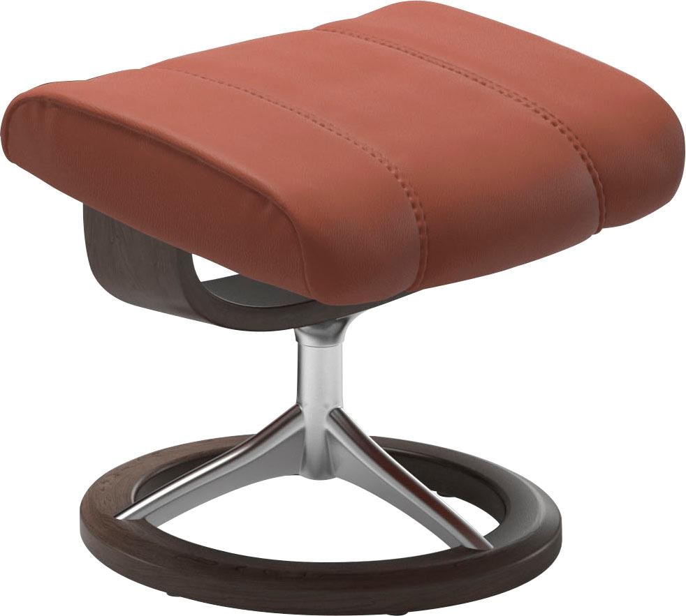 Stressless Fußhocker »Consul« mit Signature Base in rot, Größe B/H/T: 54 cm x 41 cm x 39 cm