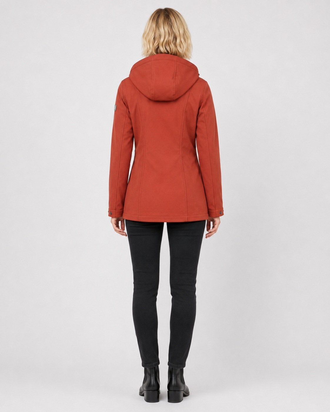 DEPROC Active Softshellparka »Softshellparka Neeke – 3-Lagen-Laminat mit Fleece-Innen« mit abnehmbarer Kapuze