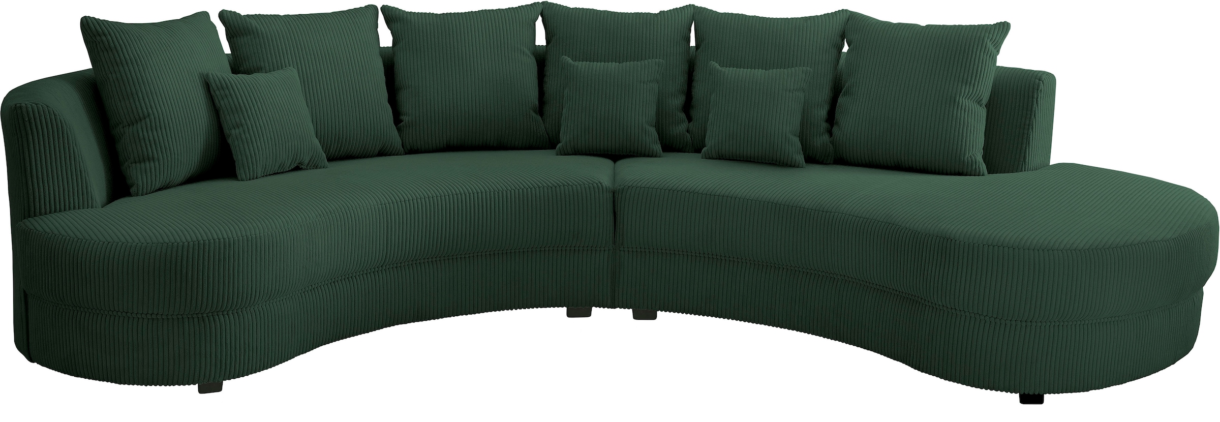 INOSIGN Ecksofa »Limoncello organische Formensprache, L-Form«, ergonomische Form