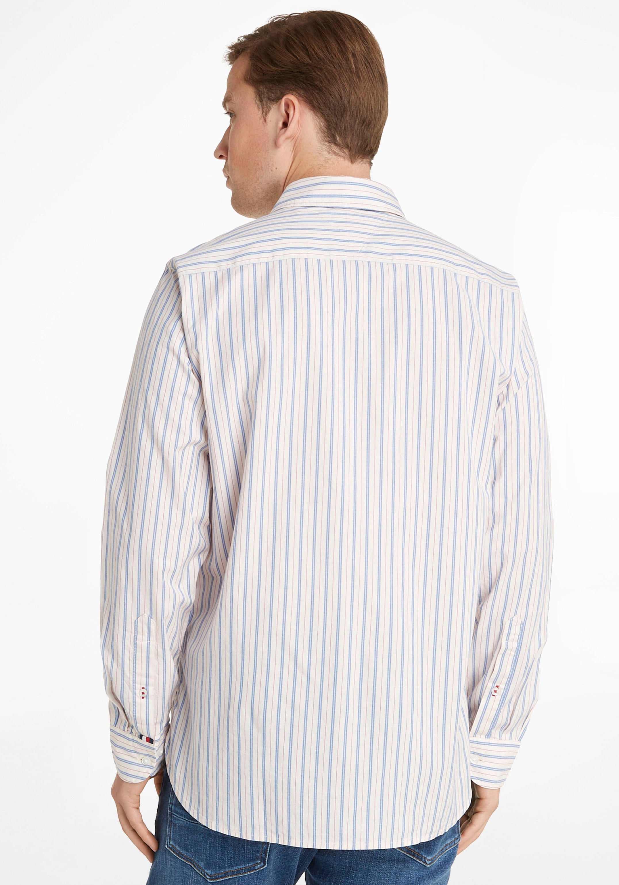 Tommy Hilfiger Langarmhemd »NATURAL SHIRT«, STP EASY Button-down-Kragen bei mit online kaufen SOFT RF OTTO