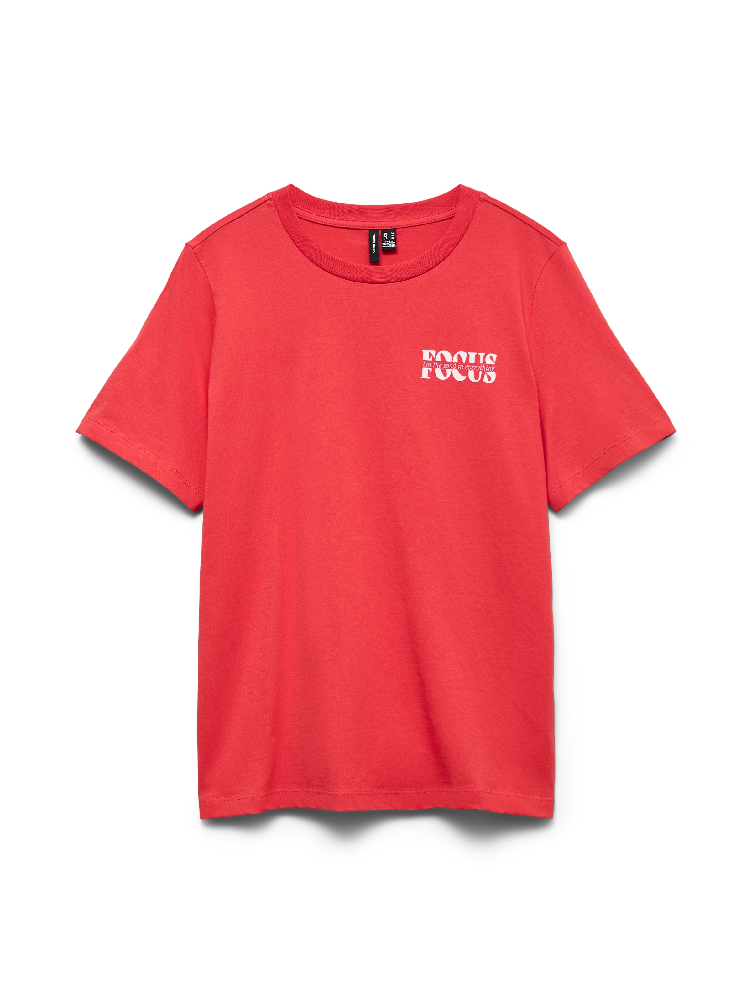Vero Moda Kurzarmshirt »VMHEIDI PAULINA SS TOP BOX JRS« Baumwolle, regular fit