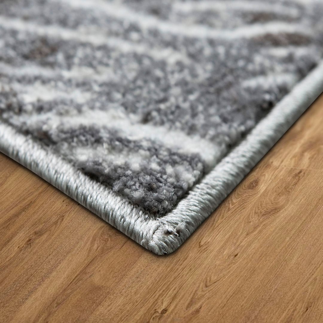 my home Teppich »Surella«, rechteckig, 9 mm Höhe, modernes Wellen Muster, mit besonders weichem Flor, Kurzflor, Vintage