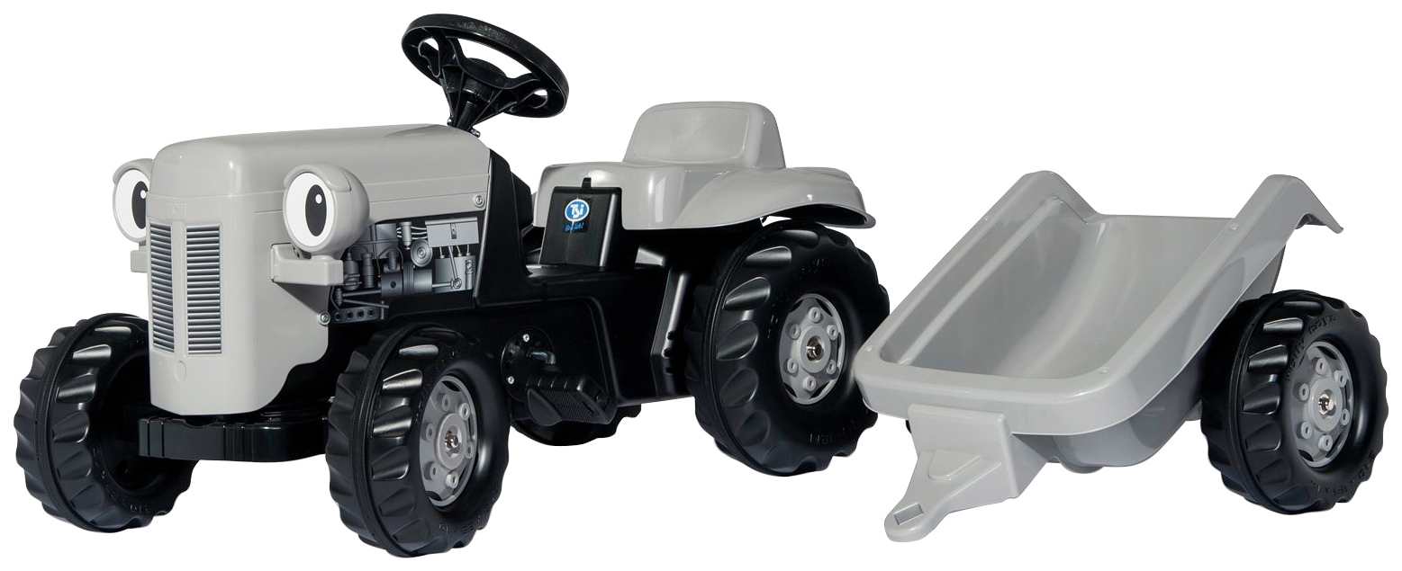 rolly toys® Tretfahrzeug »Little Grey Fergie«, Traktor mit Trailer