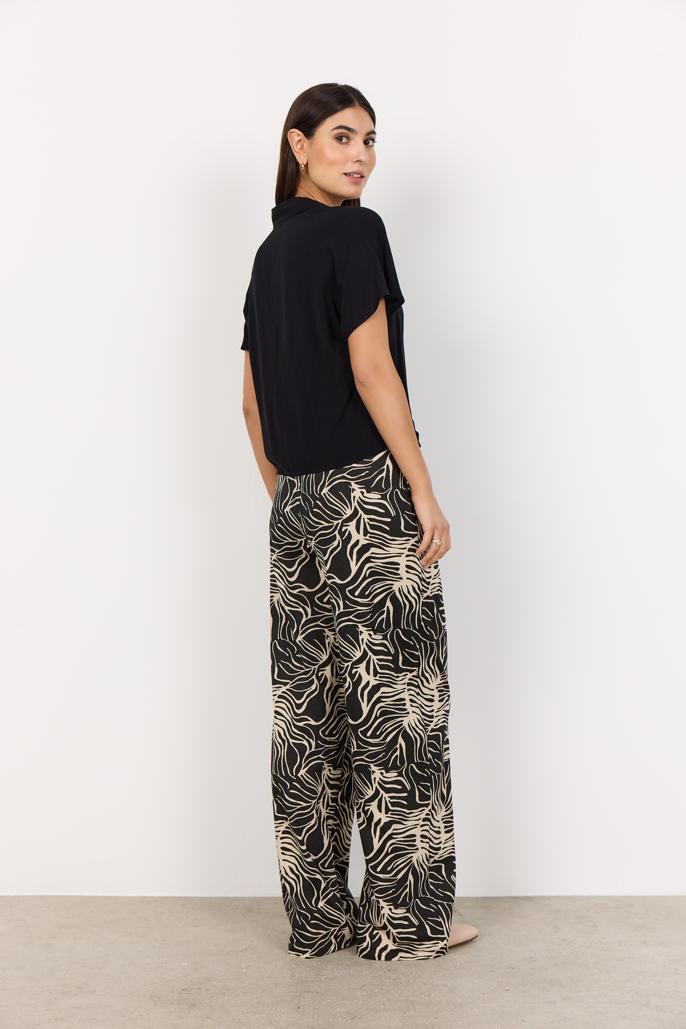 soyaconcept Kurzarmbluse »SC-RADIA 69« Viskose