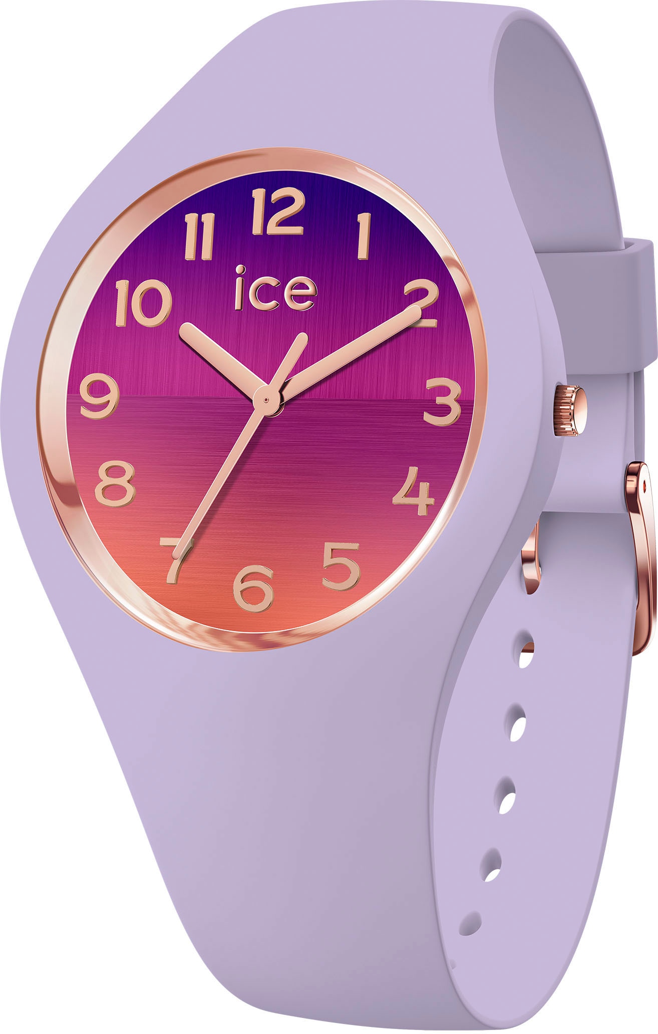 Quarzuhr »ICE horizon - Purple night - Small - 3H, 021360«, Armbanduhr, Damenuhr,...