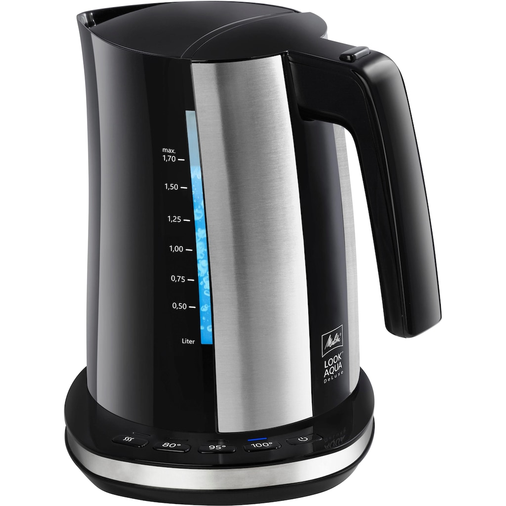 Melitta Wasserkocher »Look Aqua Deluxe 1026-04«, 1,7 l, 2400 W