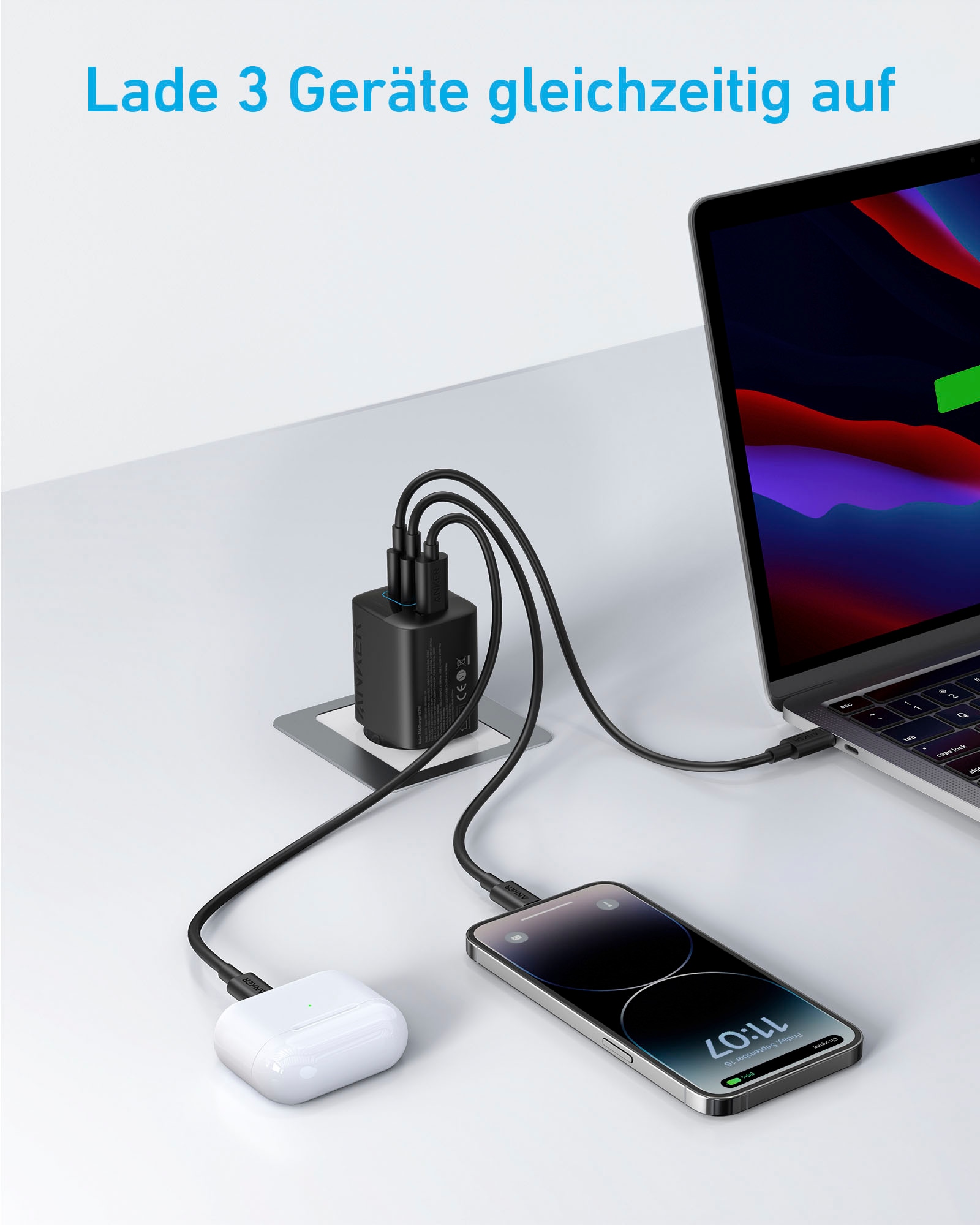 Anker USB-Ladegerät »336 (67W)«