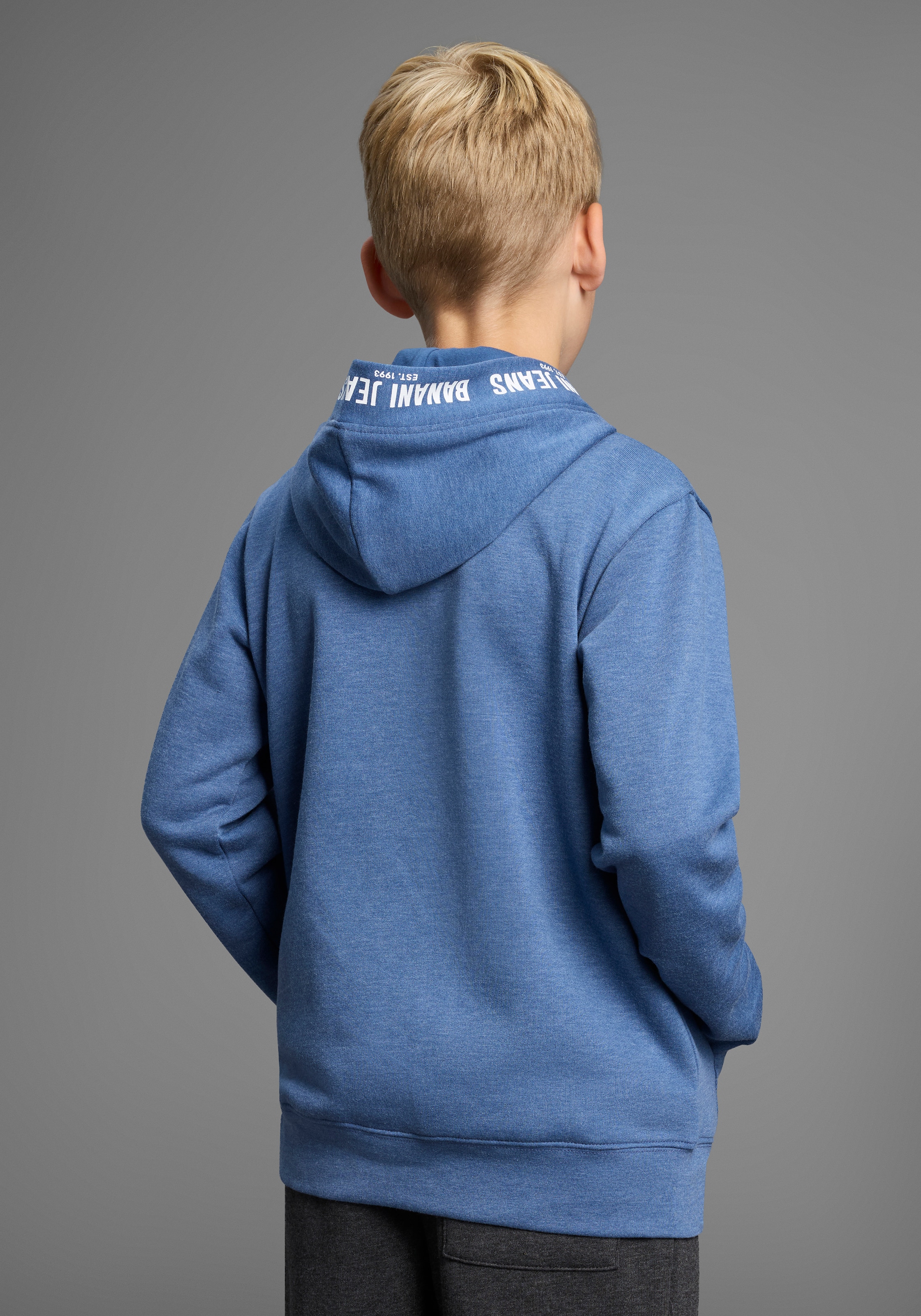 Bruno Banani Kapuzensweatshirt »Hoodie mit Drucken« NEU: BRUNO BANANI für TEENS! Hoodie mit Logo-Drucken