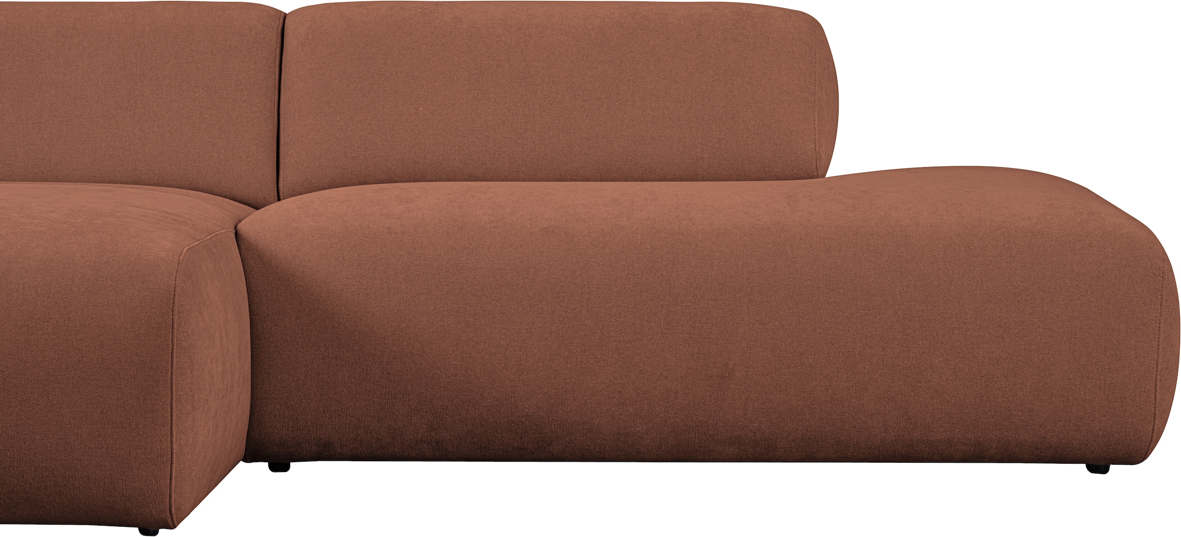 andas Ecksofa »Myrland« Breite 222 cm, Chenille, Easy Clean Stoff, mit Kaltschaum