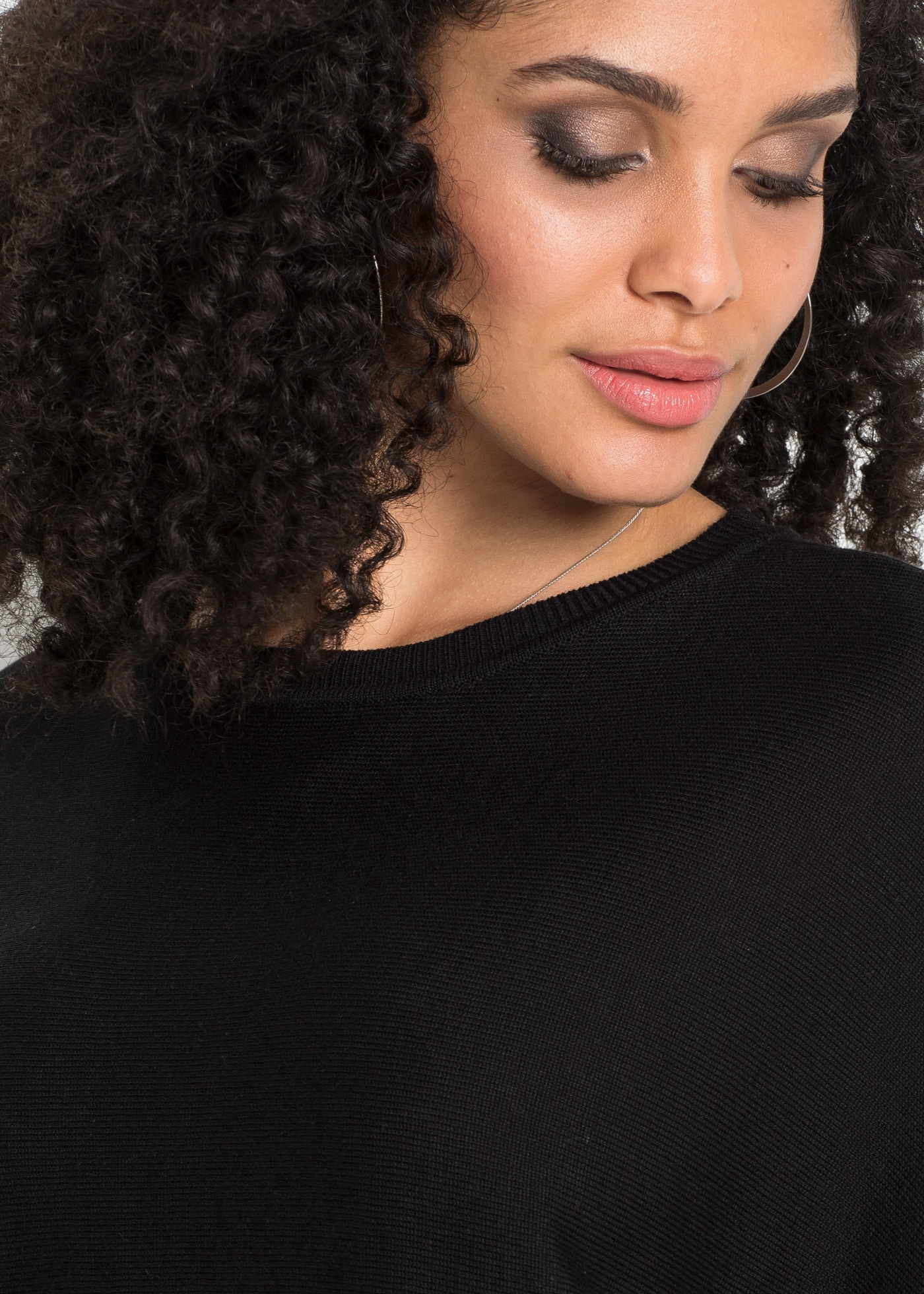 bonprix Strickpullover aus Baumwoll-Mix, mit Rundhalsausschnitt, bequeme Passform