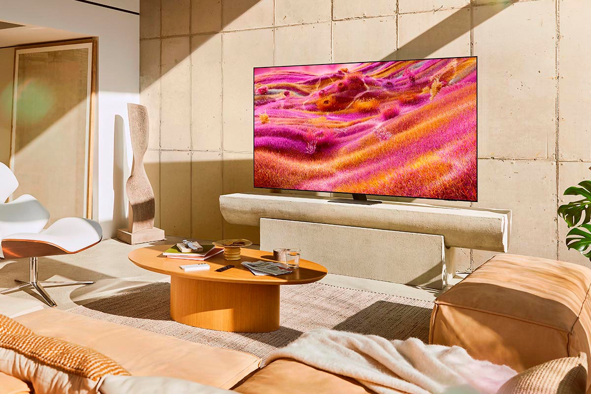 Samsung QLED-Fernseher »GQ50QN90FAT«, 4K Ultra HD, Smart-TV, NQ HDR, Glare Free, Upscaling Pro, Dolby Atmos & AI Sound, bis 165Hz