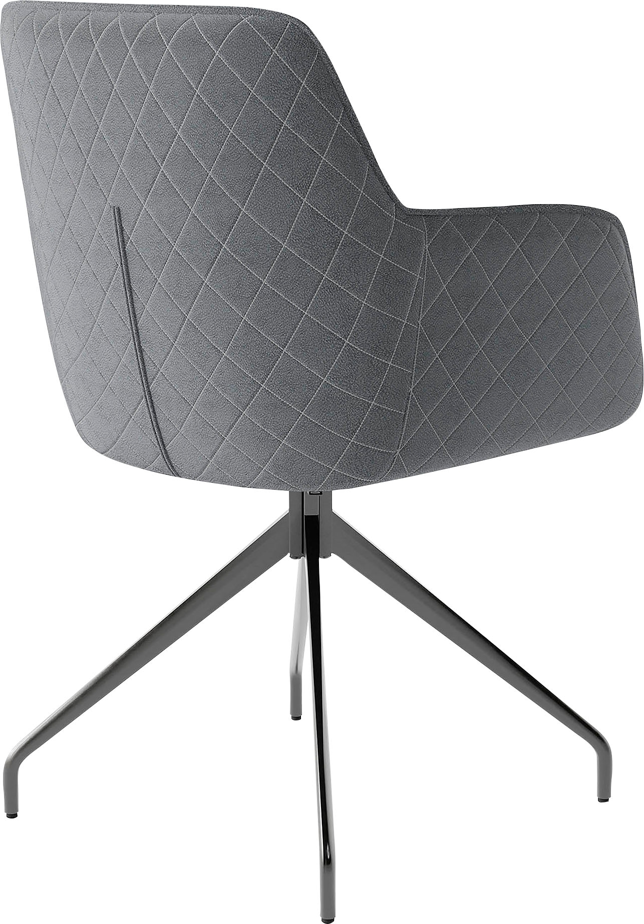 byLIVING Esszimmerstuhl »Memphis«, (Set), 2 St., Luxus-Kunstleder, 2er-Set, gepolstert mit hochwertigem Kunstleder, drehbar