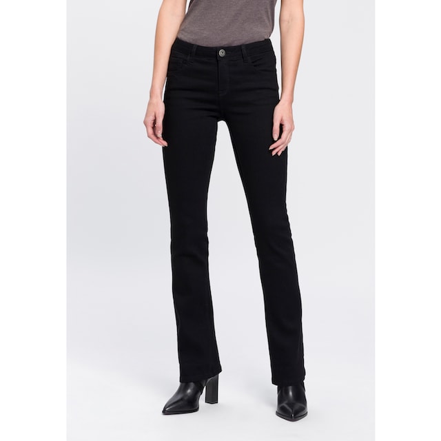 Arizona Bootcut-Jeans »Ultra-Stretch«, Mid-Waist im OTTO Online Shop