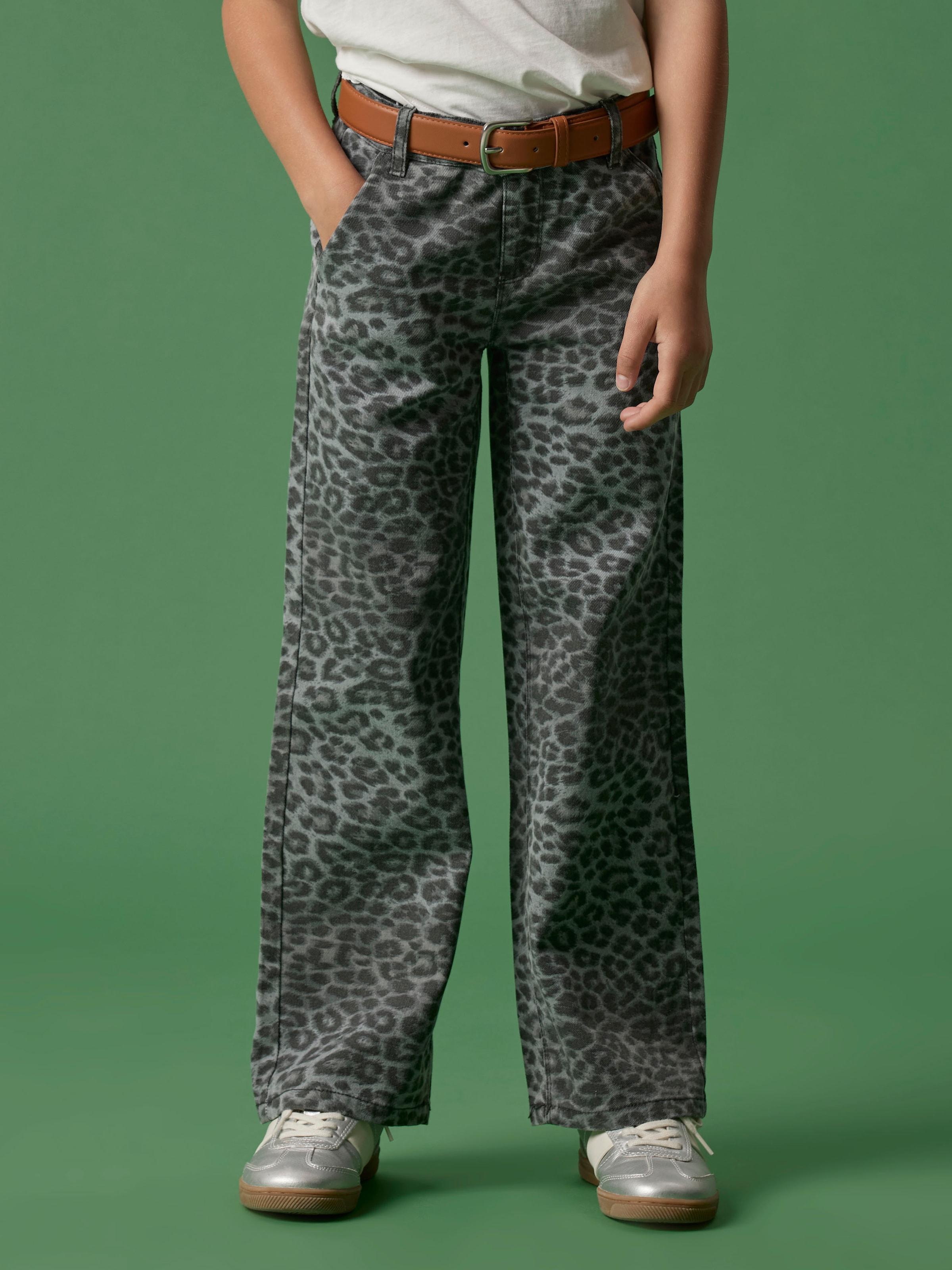 Name It Bootcuthose »NKFROSE WIDE TWI PANTS 4444-TD NOOS«