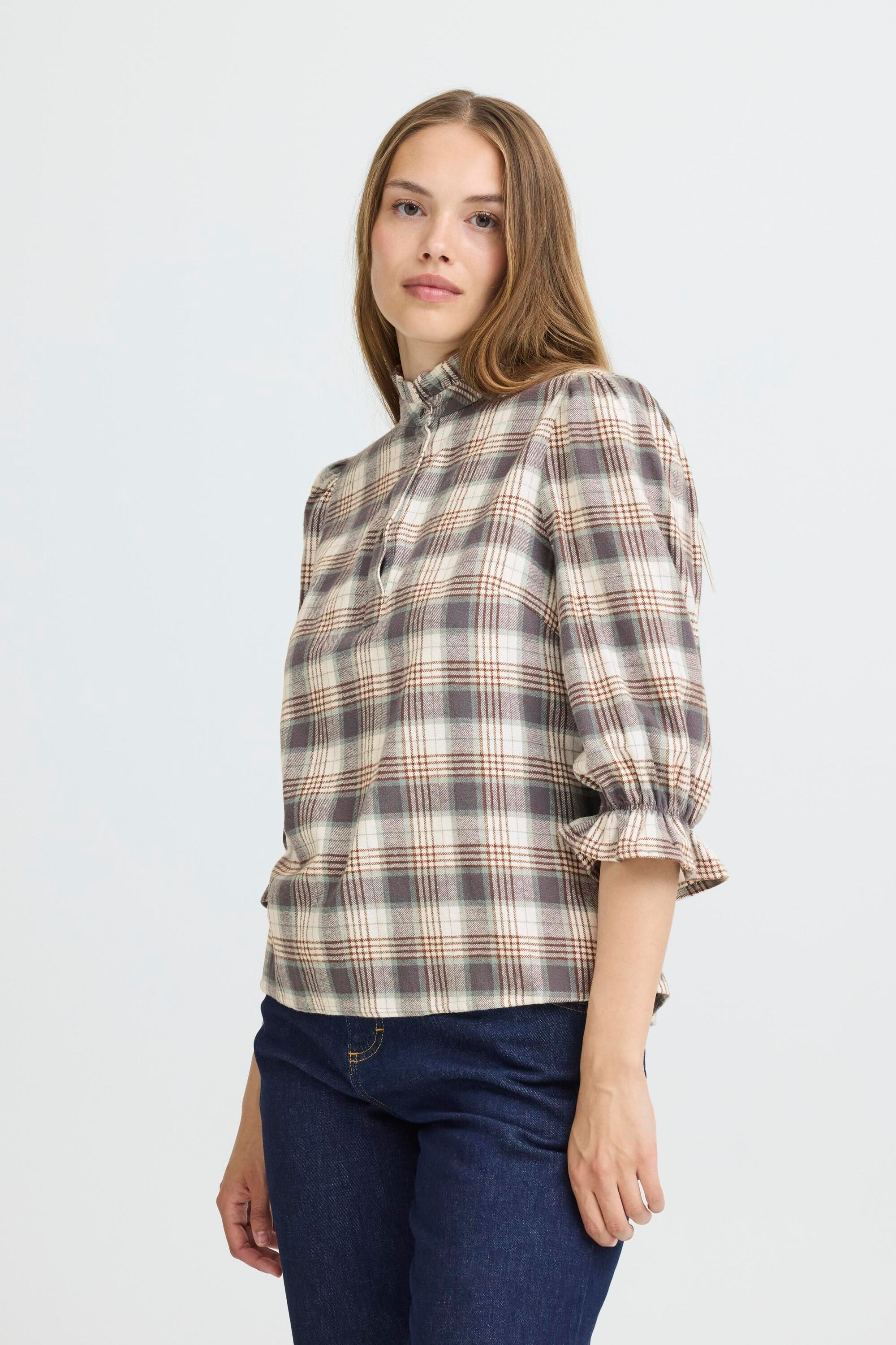 Pulz Jeans Langarmbluse »Langarm-Bluse PZEVIE«